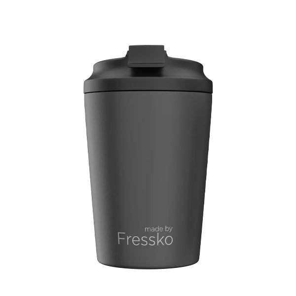 Fressko Reusable Ceramic Coffee Cup - Eco-Friendly Travel Mug for Hot & Cold Drinks | Perfect for Office, Camping & Outdoor Adventures