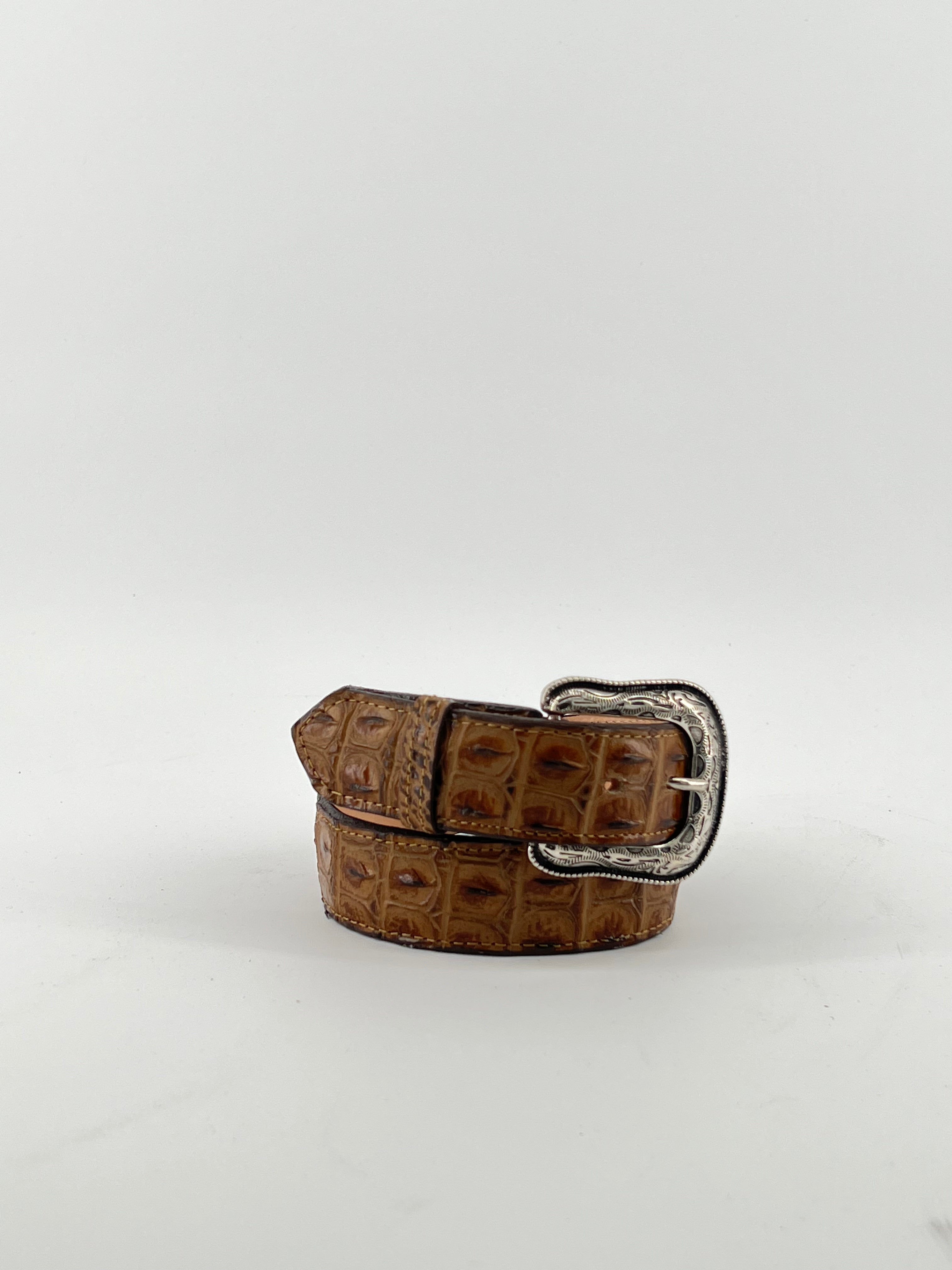Earl Lomo Ranch Kids Belt - Adjustable Leather Belt for Boys & Girls - Perfect for School, Jeans & Casual Outfits