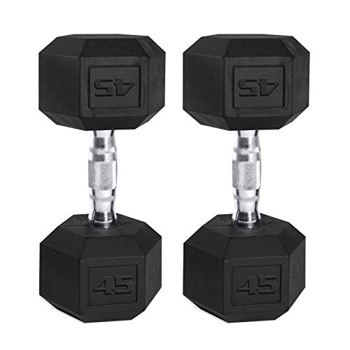 45 LB Pair, Black