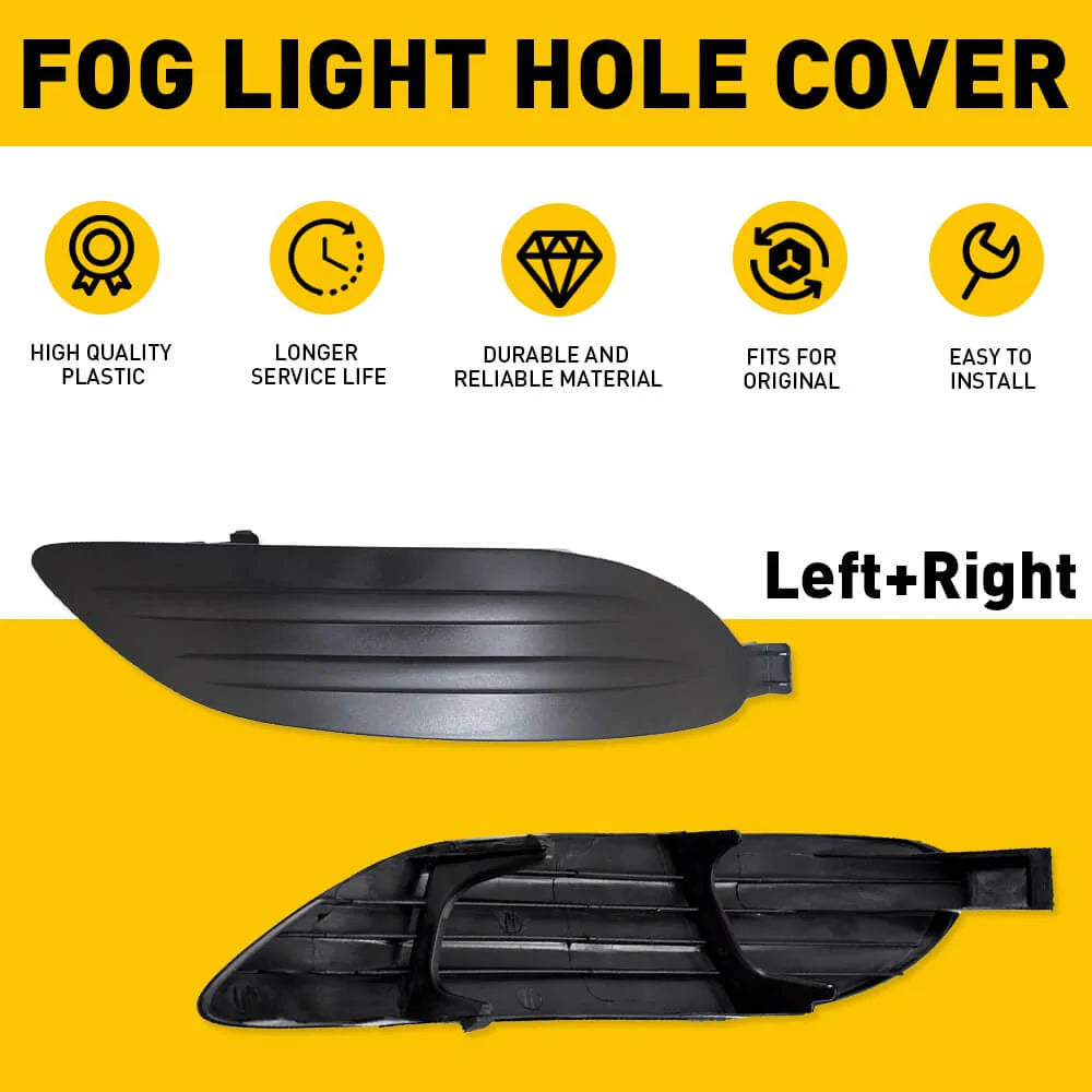 2005-2008 Toyota Corolla Fog Light Cover Set - Durable Replacement Pair for Headlight Protection | Perfect for Night Driving & Off-Road Adventures