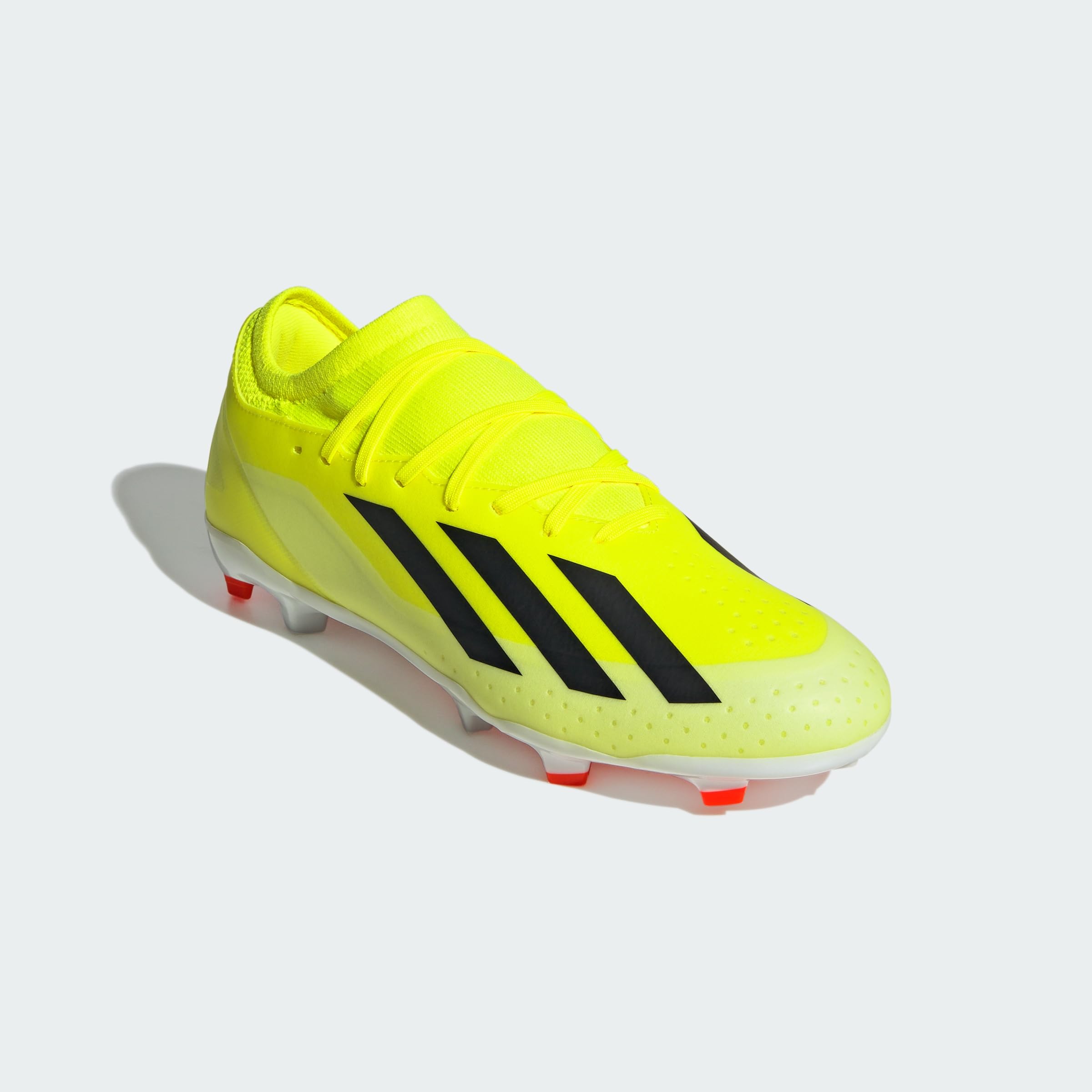 adidas Unisex X Crazyfast League Firm Ground Soccer Cleats - Lightweight & Durable for Men & Women - Perfect for Turf, Training & Matches