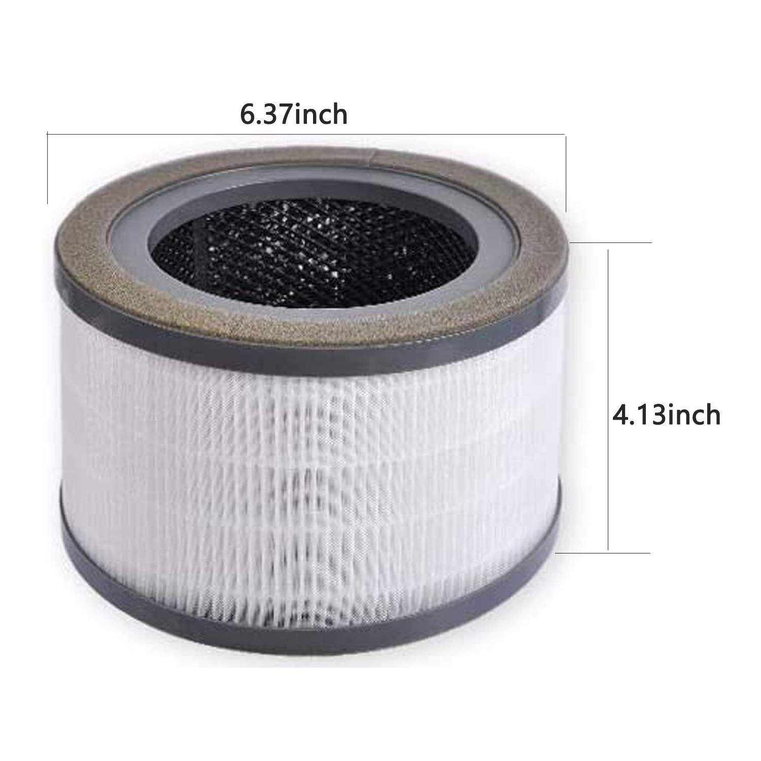 2 Pack Levoit Vista 200 & Vista 200-RF Air Purifier Replacement Filters - HEPA & Activated Carbon for Cleaner Air - Perfect for Home, Bedroom, Office & Pet Owners