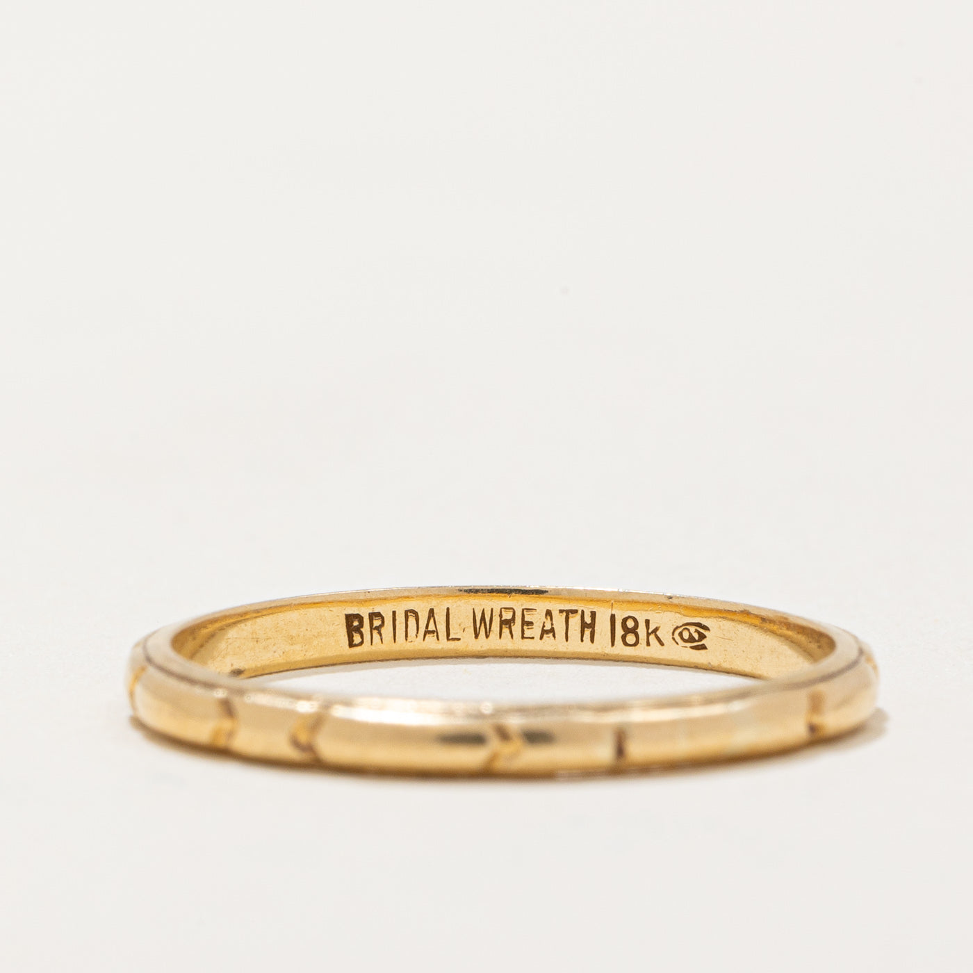 18K Yellow Gold Ring for Women - Size 6 | Elegant Wedding Band, Anniversary Gift, Promise Ring | Perfect for Engagements, Special Occasions & Everyday Wear