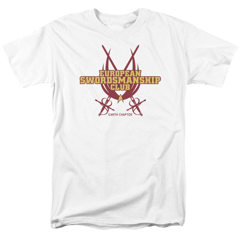 Star Trek Swordsmanship Club Unisex T-Shirt for Adults - Sci-Fi Fan Apparel for Men & Women - Perfect for Cosplay, Conventions & Star Trek Themed Events