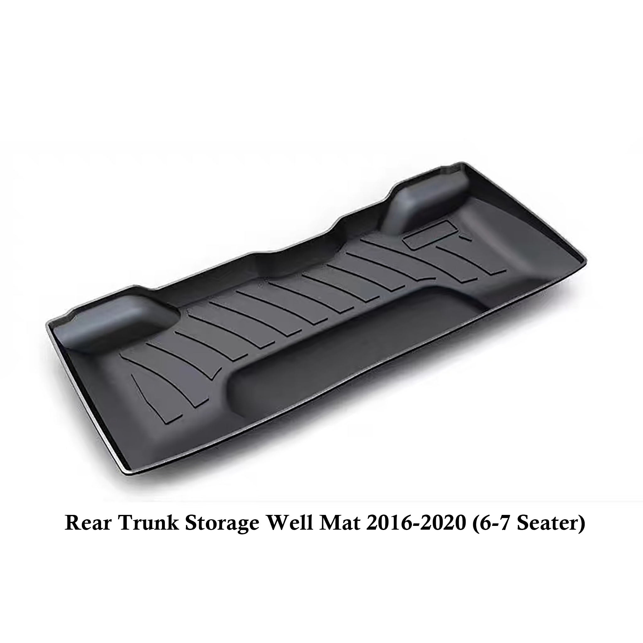 Tesla Model X Front & Rear Trunk Mats + Rear Trunk Well Liner (2016-2025) - All-Weather Protection for Cargo & Storage Areas