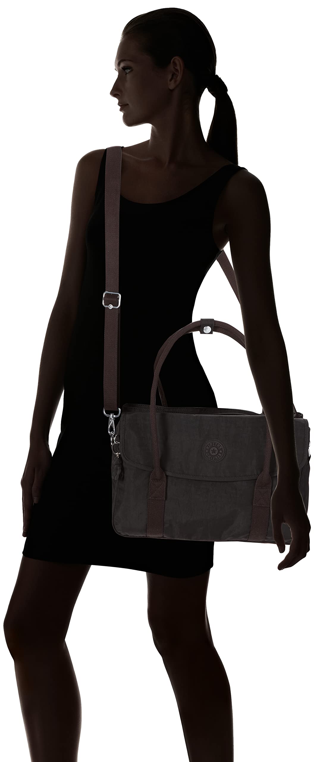 Kipling Women's Superworker Small Laptop Tote Bag - Lightweight Nylon Work Bag for Commuters & Professionals - Perfect for Office, Travel & Everyday Use