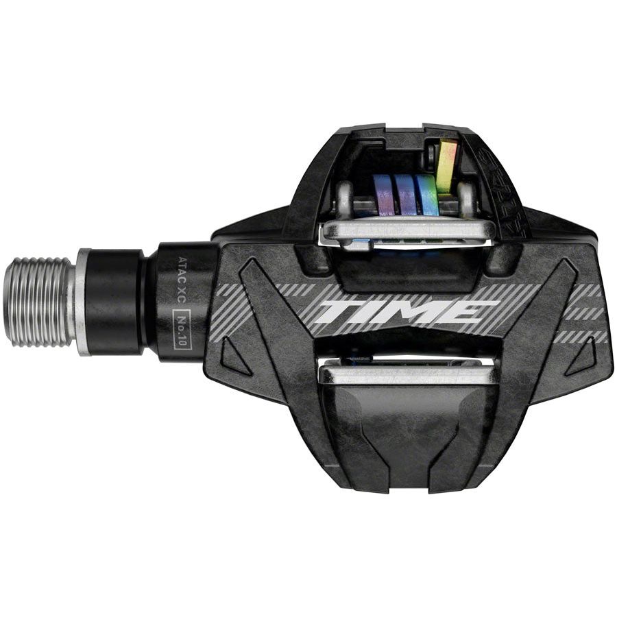 Time ATAC XC 10 Dual-Sided Clipless Mountain Bike Pedals - Carbon Body, 9/16