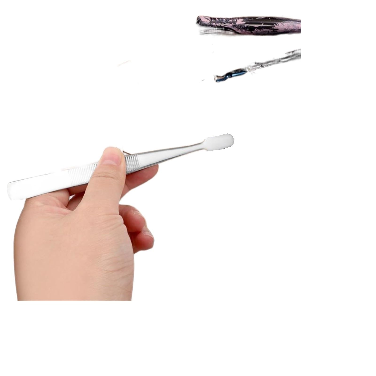 Premium Stainless Steel Hair Removal Tweezers - Professional Eyebrow & Facial Tweezers for Precision Grooming, Waxing, and DIY Beauty Care - Ideal for Eyebrow Shaping, Splinter Removal, and Crafting Projects