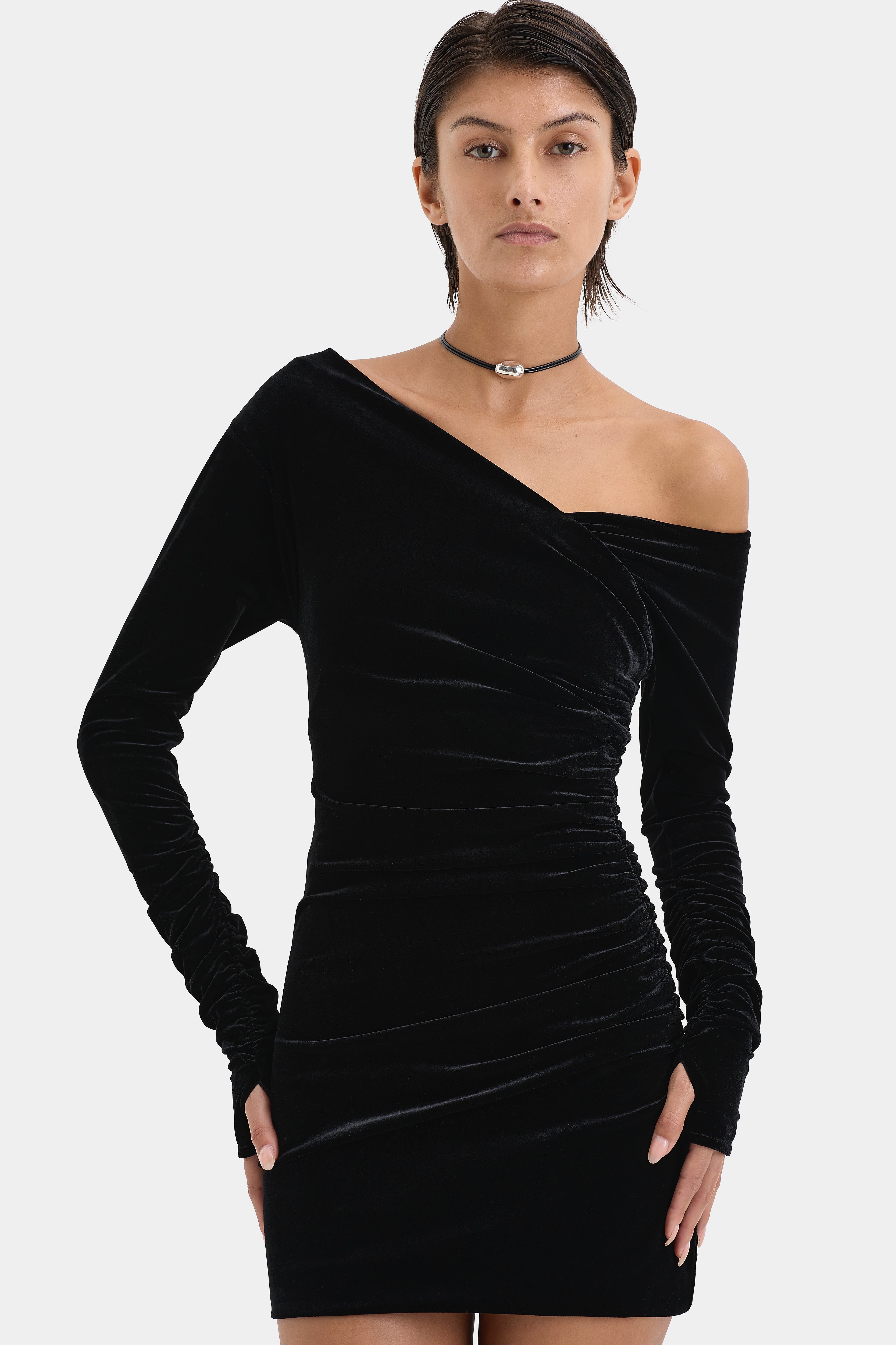 Ettore Mini Dress - Women's Sexy Bodycon Party Dress for Night Out, Date Night, and Club Wear