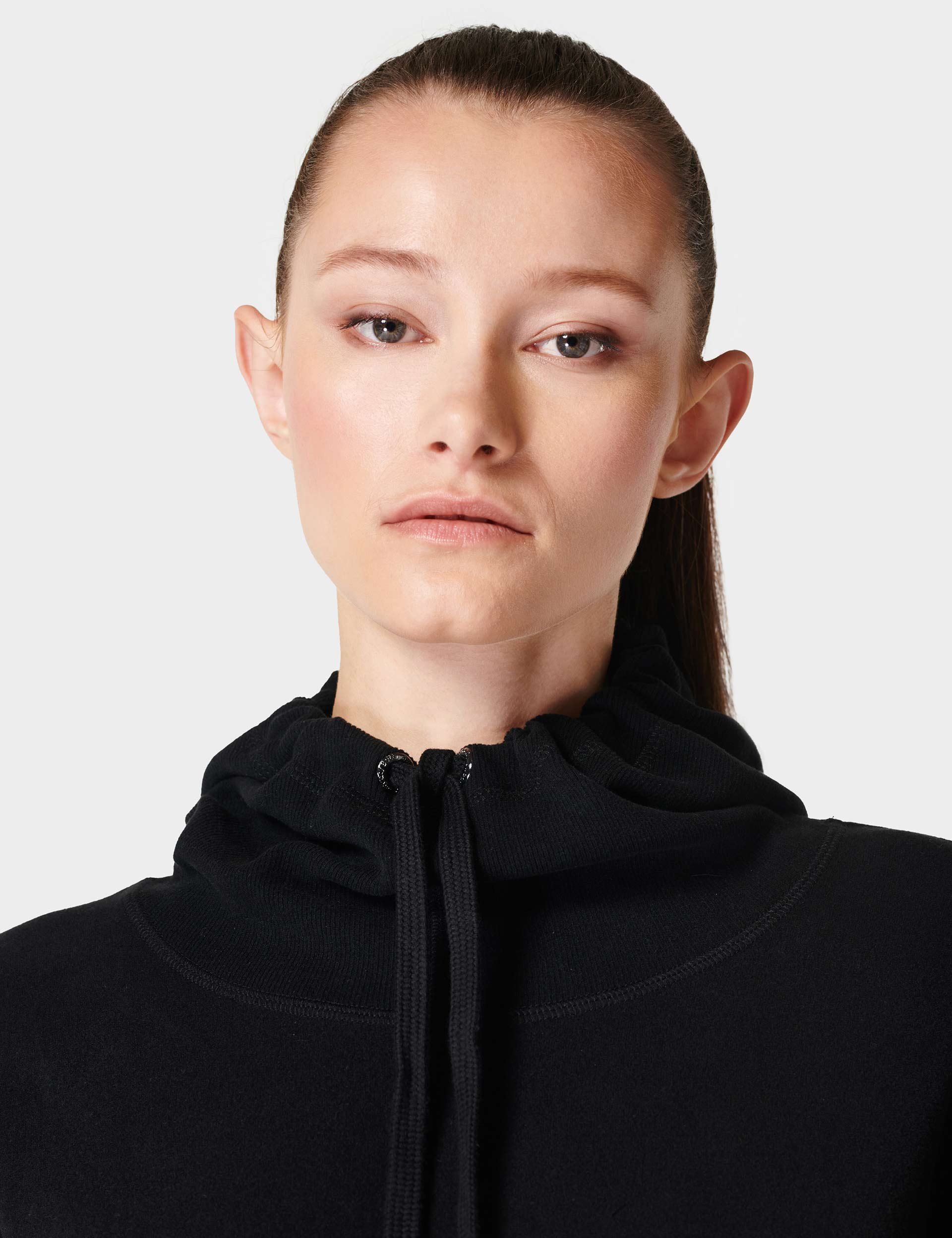 Italian Fleece Hoodie for Men & Women - Soft & Warm Winter Pullover - Black Cozy Sweatshirt for Outdoor Activities & Casual Wear