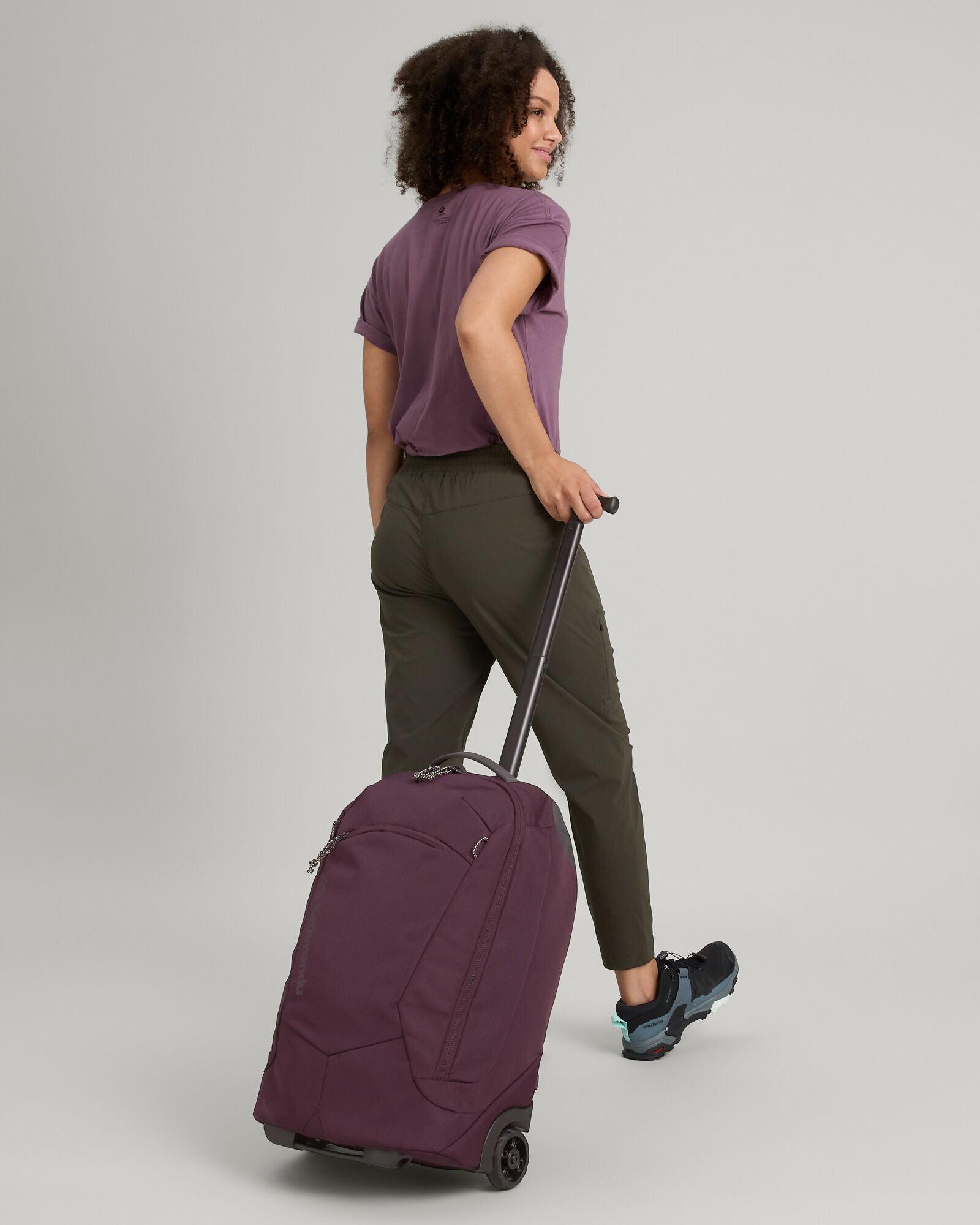Hybrid Trolley V3 32L Travel Backpack - Lightweight Durable Carry-On Luggage for Business Trips, Hiking & Weekend Getaways