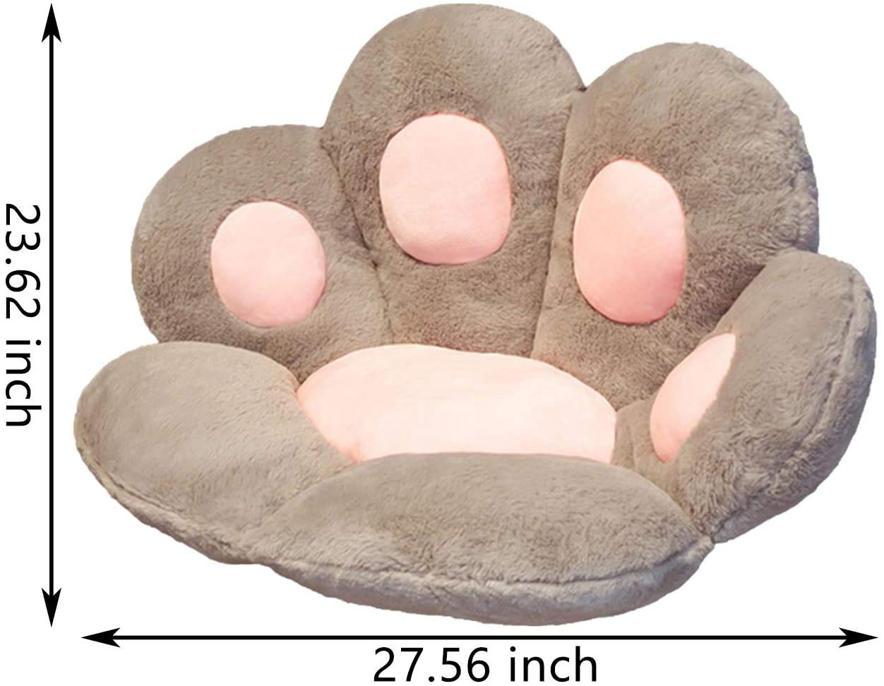 Cat Paw Seat Cushion - Soft Warm Office Chair & Floor Mat - Skin-Friendly Comfort for Sofa, Dining Room & Bedroom - Perfect for Home, Office & Relaxation