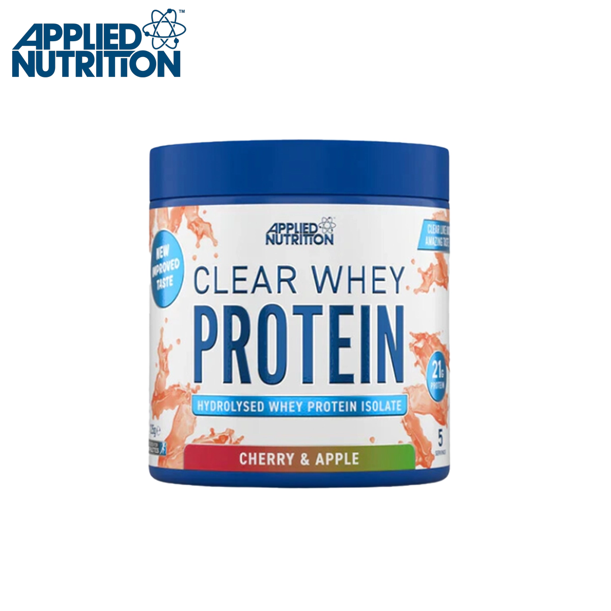 Applied Nutrition Clear Whey Isolate Protein Powder - 125g Trial Pack (5 Servings) | Zero Sugar, Low Carb, Fast Absorption | Perfect for Post-Workout Recovery & Muscle Growth