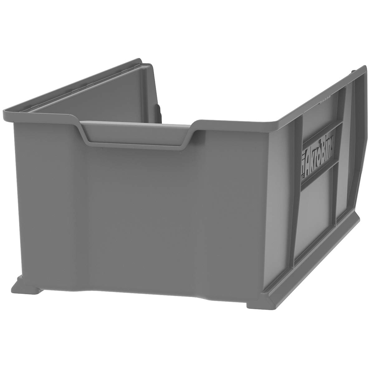 Super-Size Akro-Mils 30293 AkroBins Plastic Storage Bins - 30x16x11 Inch Clear Stackable Organizer for Garage, Classroom, Warehouse - Space Saving 1-Pack - Perfect for Tool Storage, Office Supplies & Bulk Item Organization