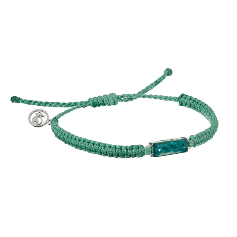 4Ocean Ghost Net Awareness Bracelet - Eco-Friendly Recycled Ocean Plastic Bracelet for Men & Women - Support Marine Conservation - Perfect for Beach Lovers & Environmental Activists