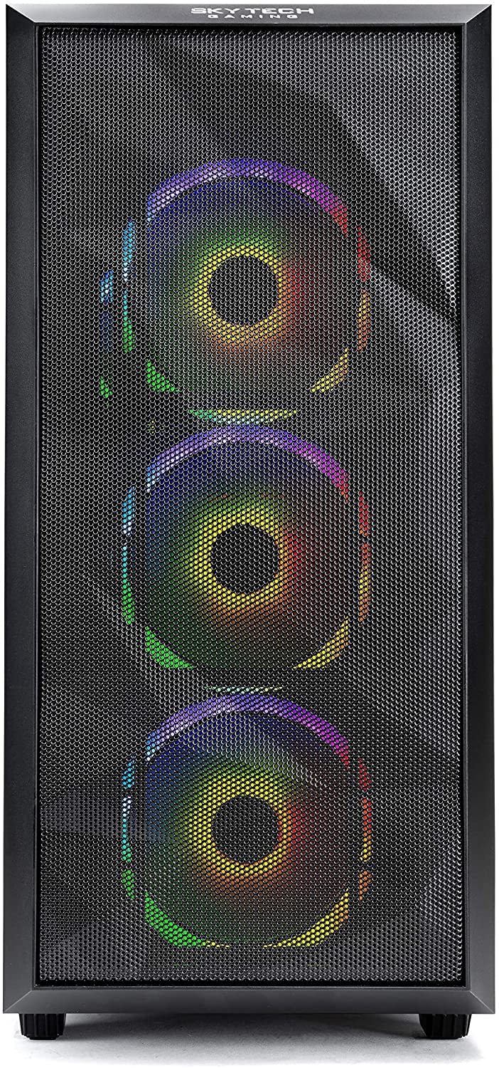 Skytech Gaming Chronos High-Performance Gaming PC - Intel Core i7-12700K 3.6GHz, NVIDIA RTX 3080, 1TB NVMe SSD, 32GB DDR5 RAM, 750W Gold PSU, WiFi 6, Windows 10 Home - Ultimate Gaming & Streaming Desktop for Esports, VR & 4K Gaming