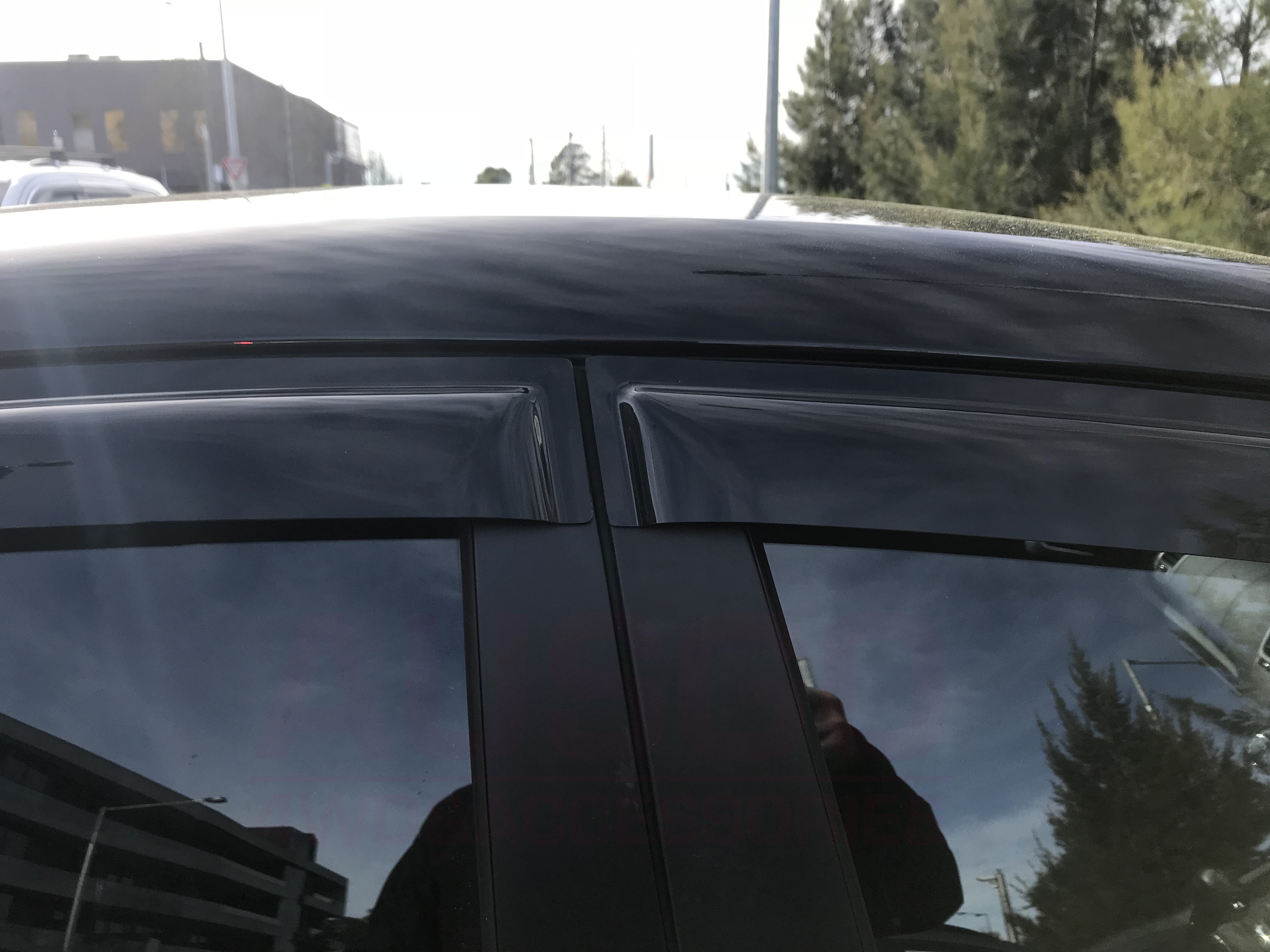 2013-2018 KIA Cerato YD Sedan Weather Shields - Car Window Rain Guards & Wind Deflectors for All-Weather Protection & Style Enhancement