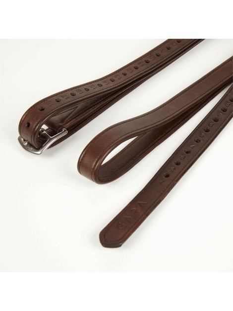 Premium Gara Wrapped Stirrup Leather for Equestrian Riding - Durable & Comfortable Horseback Riding Equipment for English & Western Saddles - Perfect for Show Jumping, Dressage & Trail Riding