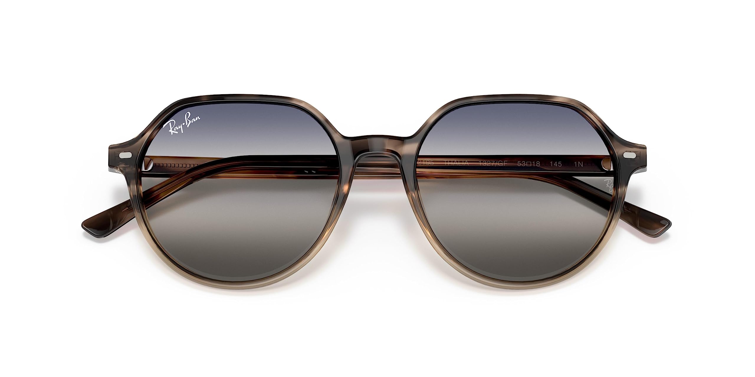 Ray-Ban RB2195 Thalia Square Sunglasses - UV Protection, Polarized Lenses, Classic Style for Men & Women - Perfect for Driving, Beach, and Outdoor Activities