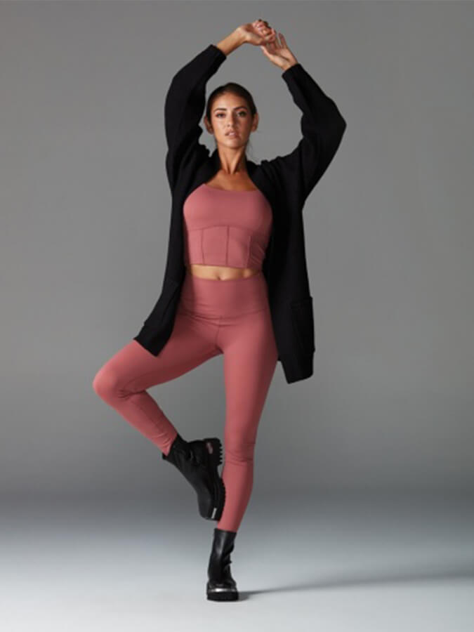 Tavi High Waisted Yoga Pants for Women - Stretchy Workout Leggings with Pockets | Perfect for Gym, Running & Lounge Wear
