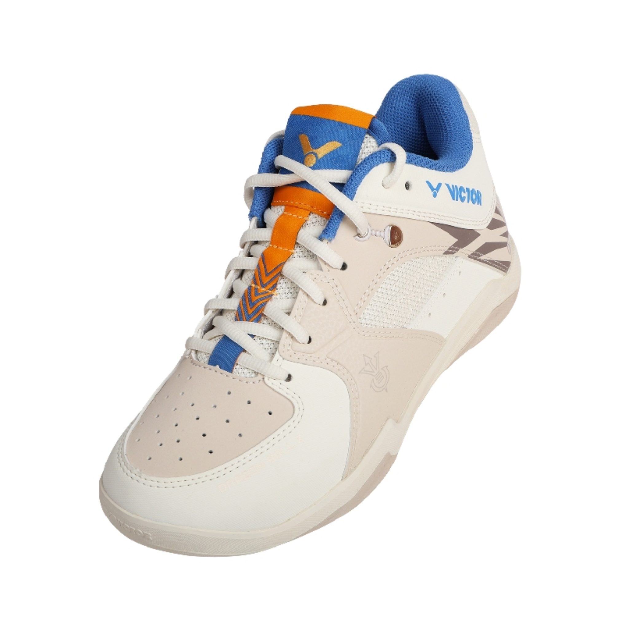 Victor x Dragon Ball Z VG DBZ L Unisex Indoor Court Shoes for Basketball & Volleyball - Lightweight Ivory White Anime Sneakers for Fans & Collectors