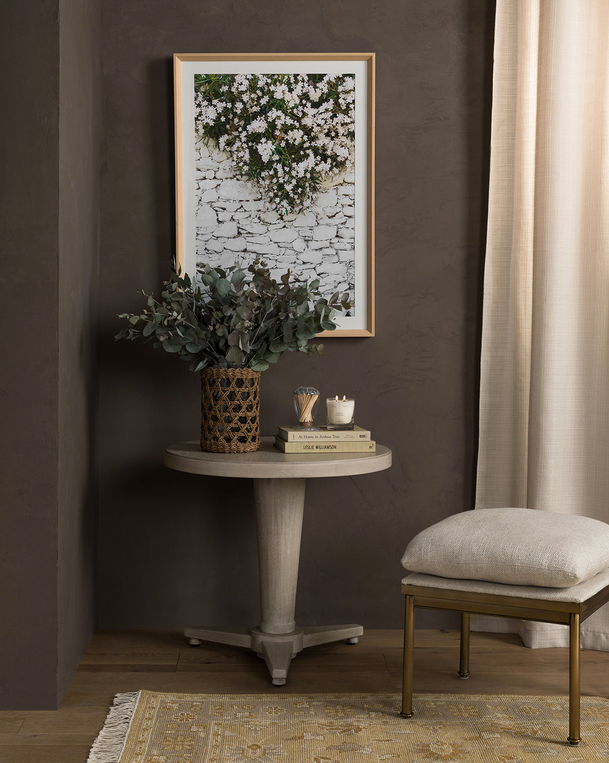 Modern Orla Side Table - Small End Table with Storage Shelf for Living Room, Bedroom, or Office - Perfect for Holding Drinks, Books, and Decor