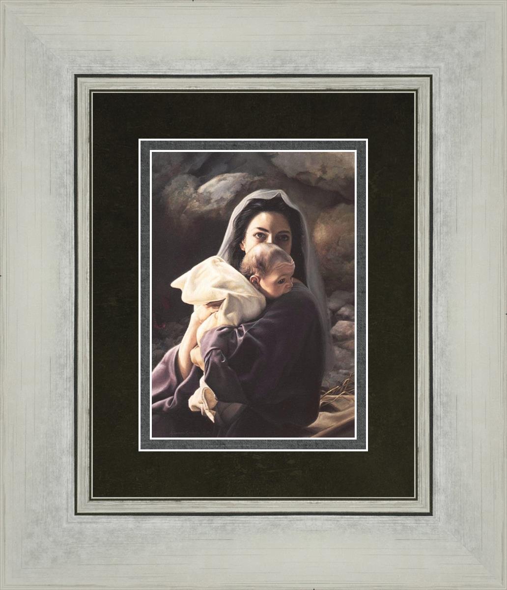 Be It Unto Me Religious Painting by Liz Lemon Swindle - Inspirational Christian Art for Home, Church & Office Decor