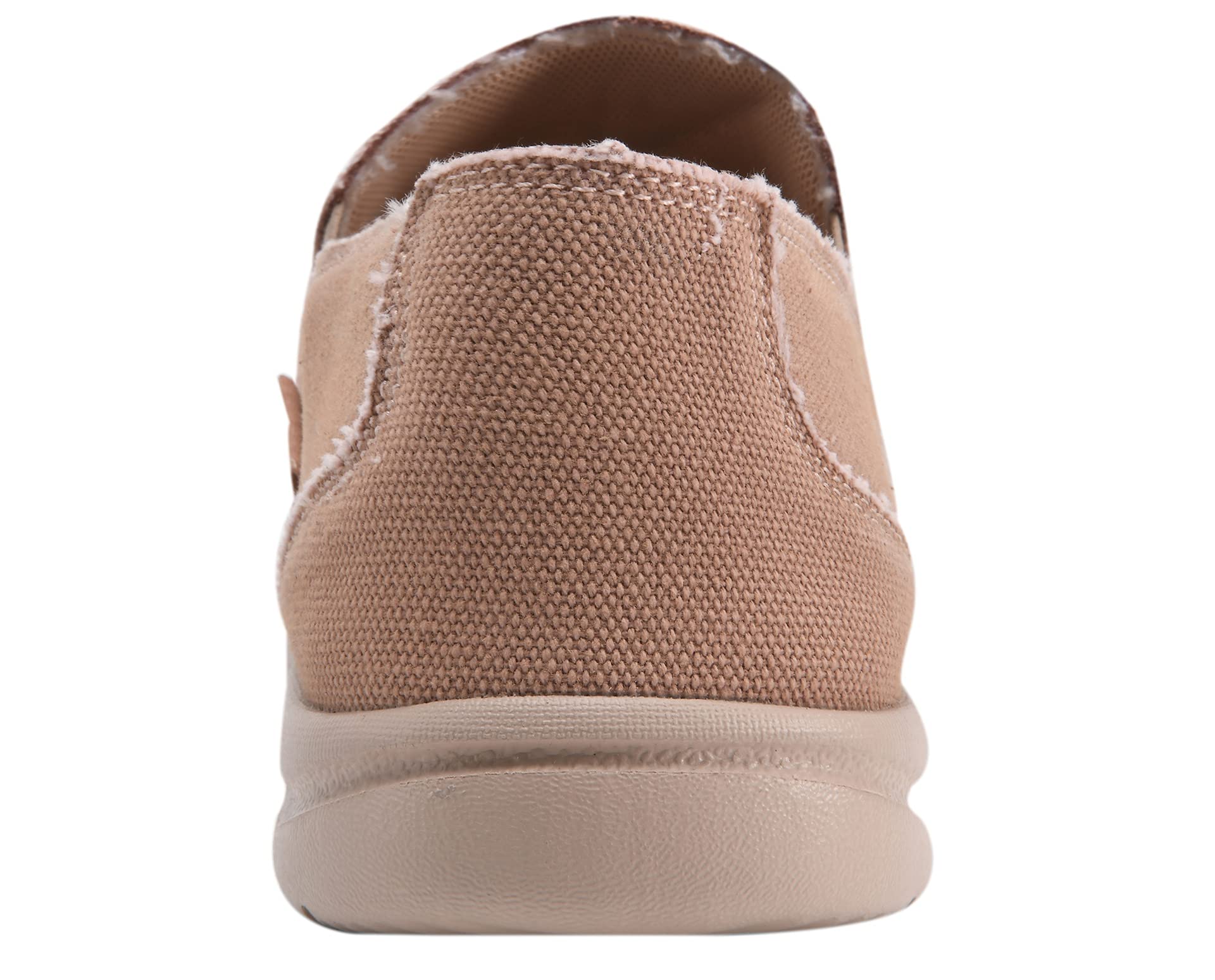 Men's Lightweight Canvas Slip-On Loafers - Comfortable Deck Shoes for Walking, Casual Wear | Perfect for Beach, Travel & Everyday Use