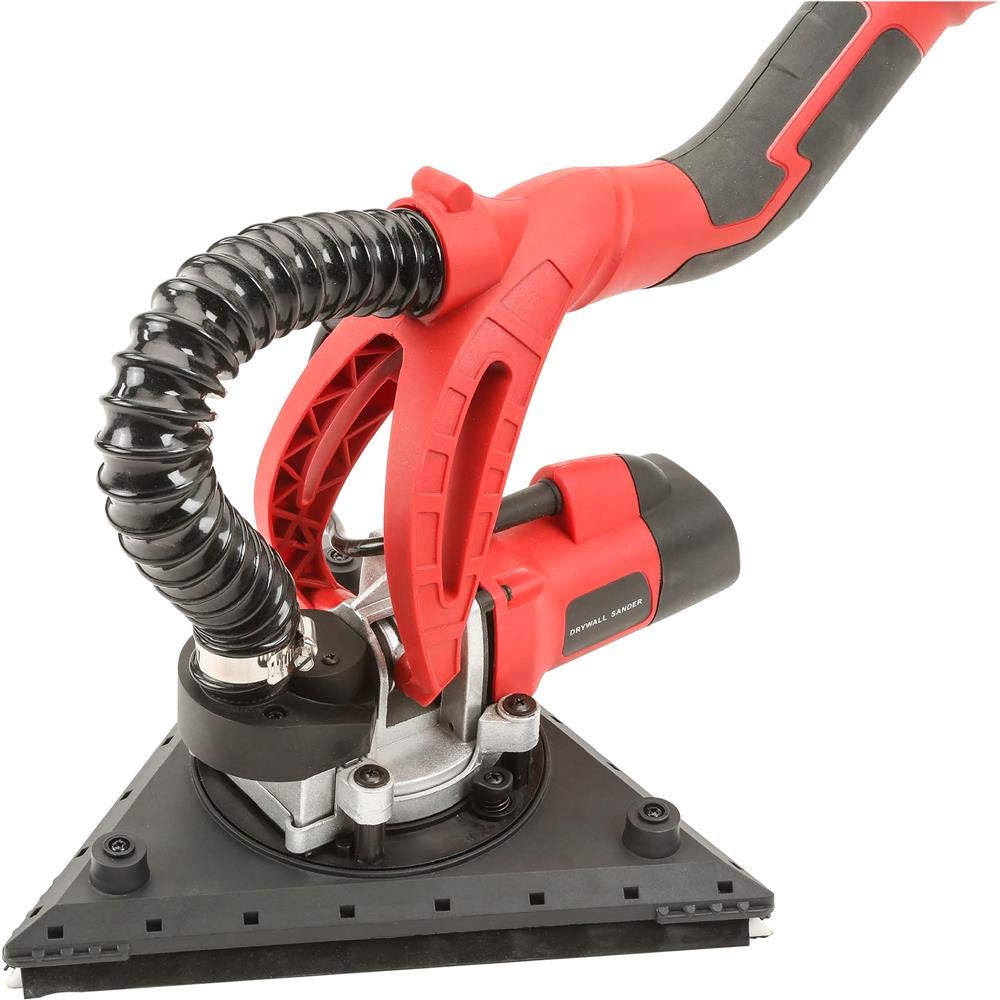 Grizzly Industrial T1239 - Professional Drywall Sander with Vacuum Attachment | Dust-Free Wall Sanding Tool for Home Renovation & Construction Projects