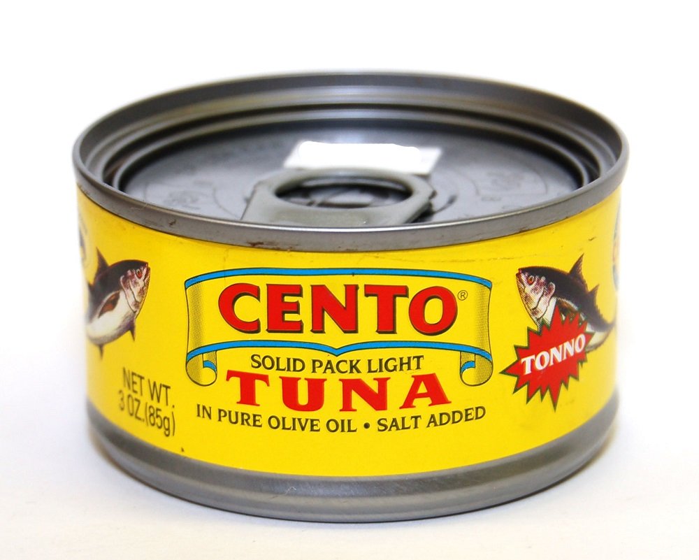 Premium Cento Italian Solid Light Tuna in Pure Olive Oil - 3 Pack (3 oz Cans) | High Protein, Keto & Paleo Friendly | Perfect for Salads, Sandwiches & Pasta Dishes