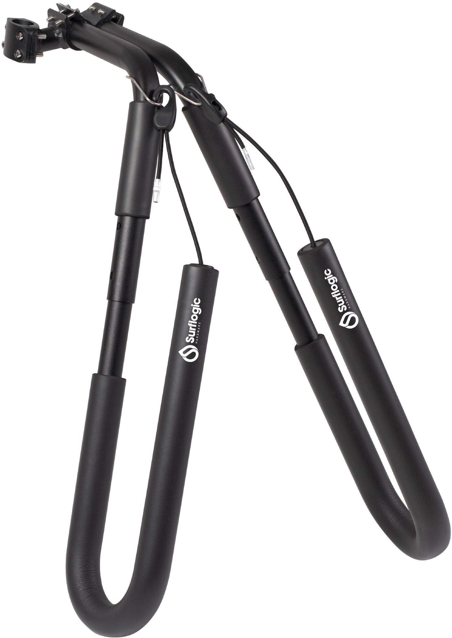 Surflogic Surfboard Bike Rack - Universal Fit for All Surfboards & Bicycles - Perfect for Beach Trips, Surfing Adventures & Cycling Commutes