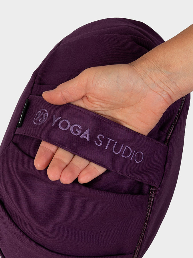 Premium Round Yoga Cushion Cover for Meditation & Home Studio - Soft & Washable EU-Size Bolster Case for Yoga, Zazen & Relaxation at Home