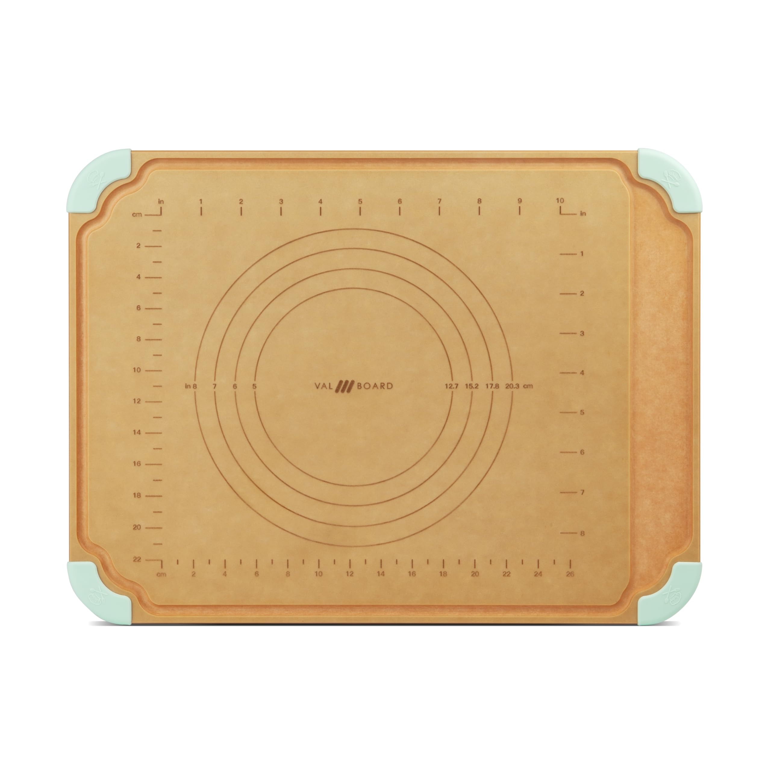 VAL CUCINA Air Fryer Toaster Oven Compatible Cutting Board - Extra Storage Space & Cabinet Protector - Perfect for Kitchen Countertop Organization & Small Appliance Protection