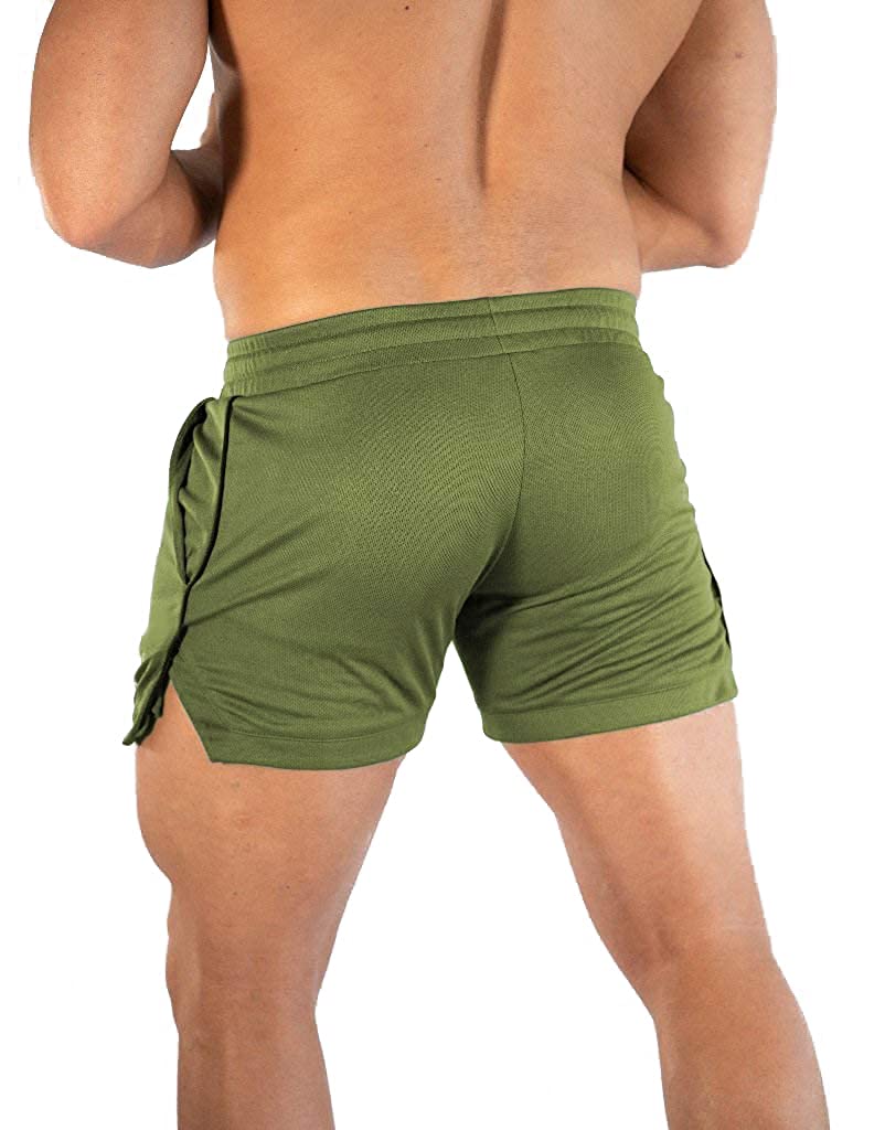 EVERWORTH Men's 5 Inch Inseam Athletic Shorts - Gym Workout, Running, Bodybuilding & Casual Wear - Lightweight Quick-Dry Training Shorts for Sports & Everyday Use