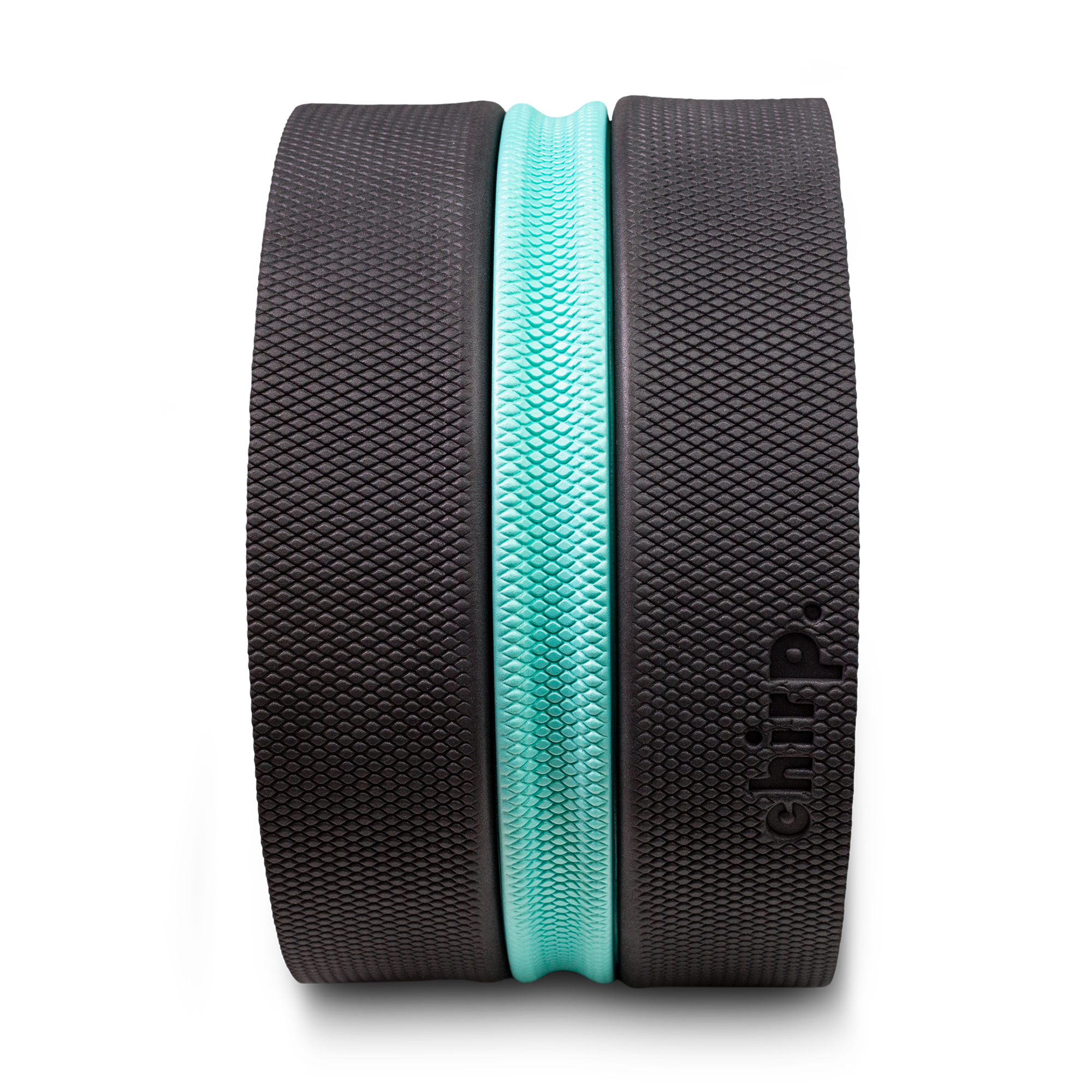 Chirp Wheel XL - Premium Back Pain Relief & Posture Corrector for Neck, Shoulder & Spine - Super Comfortable Foam Roller for Yoga, Physical Therapy & Home Workouts