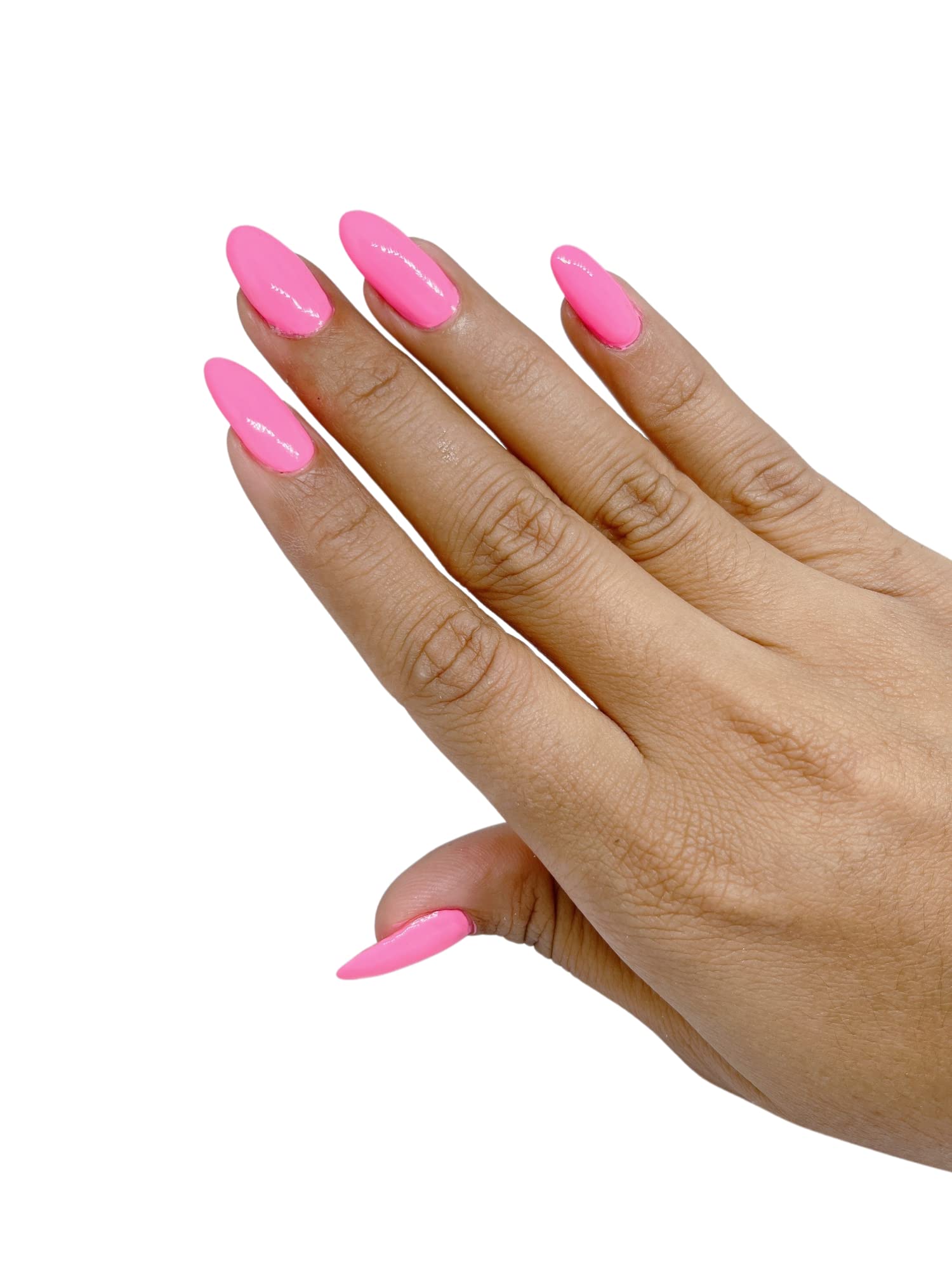 U Shine Flouroscent Pink Nail Polish | 11ml Vegan & Non-Toxic | No Paraben, Yellowing, Chipping | Long-Lasting Wear | Perfect for Parties, Weddings & Everyday Manicures