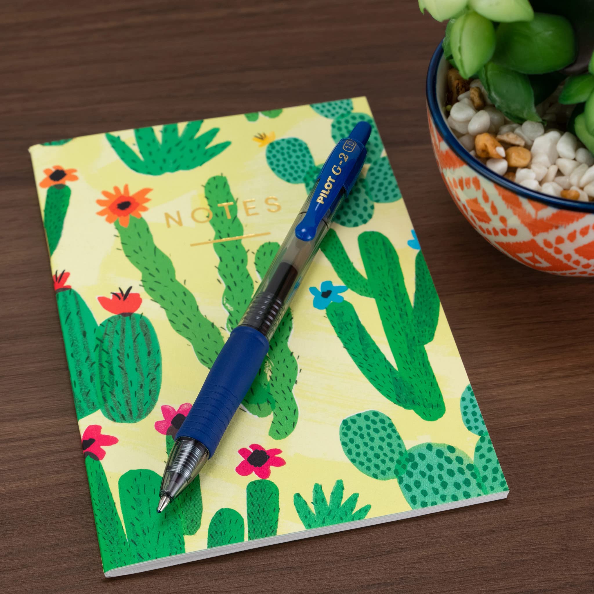 Pilot G2 Premium Gel Roller Pens - 1mm Bold Point (Pack of 4) Blue Ink - Smooth Writing for Office, School & Note Taking