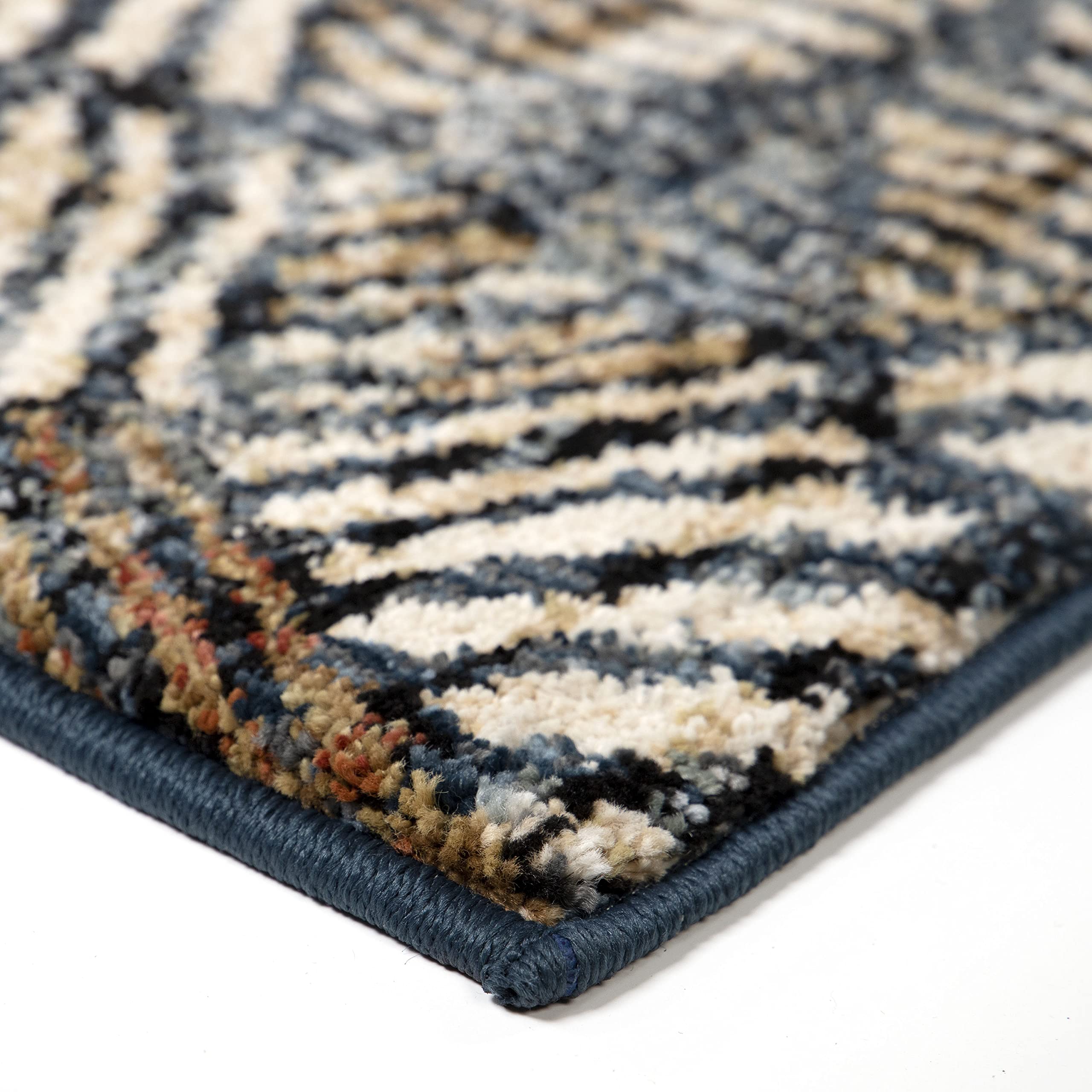 Orian Rugs Olympia Composed Area Rug - Soft Modern Non-Slip Living Room Carpet for Home Decor, Bedroom & Office