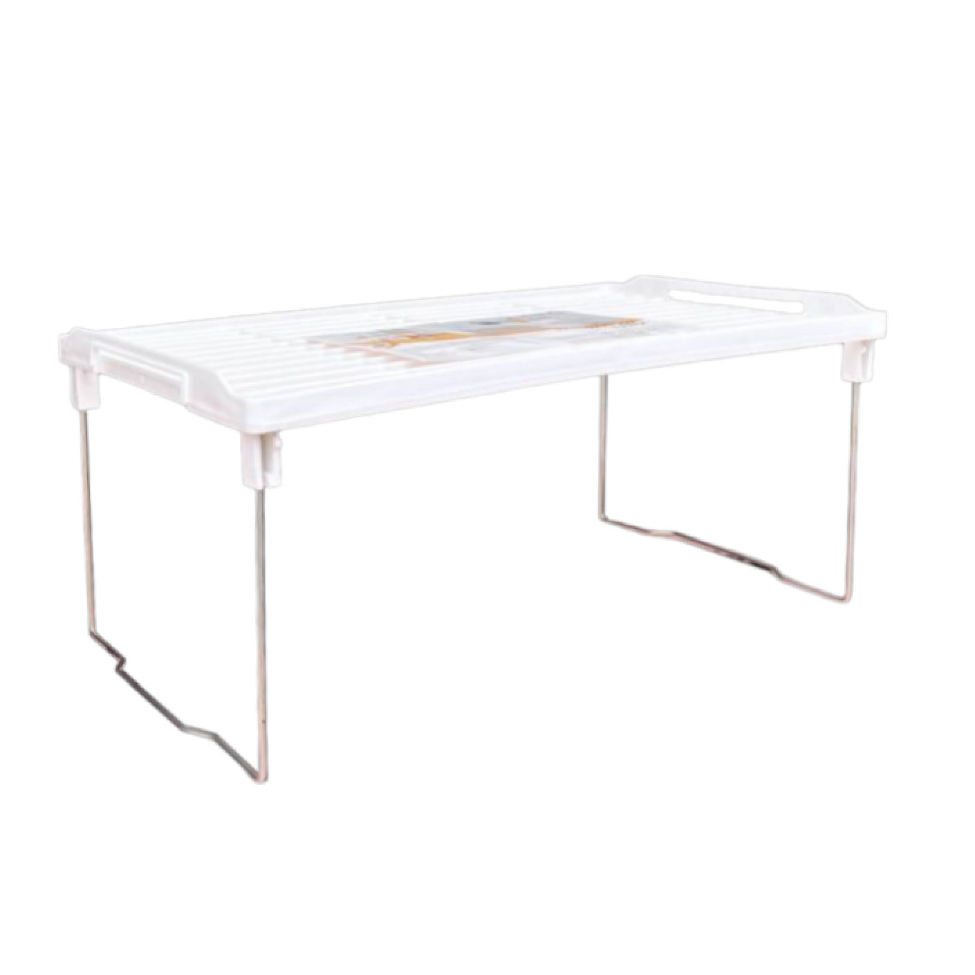Stackable Shelf 24x12x7 Inches - Heavy Duty Storage Organizer for Home, Office & Garage - XH9914E (HFH8172) - Perfect for Pantry, Closet & Workshop Organization