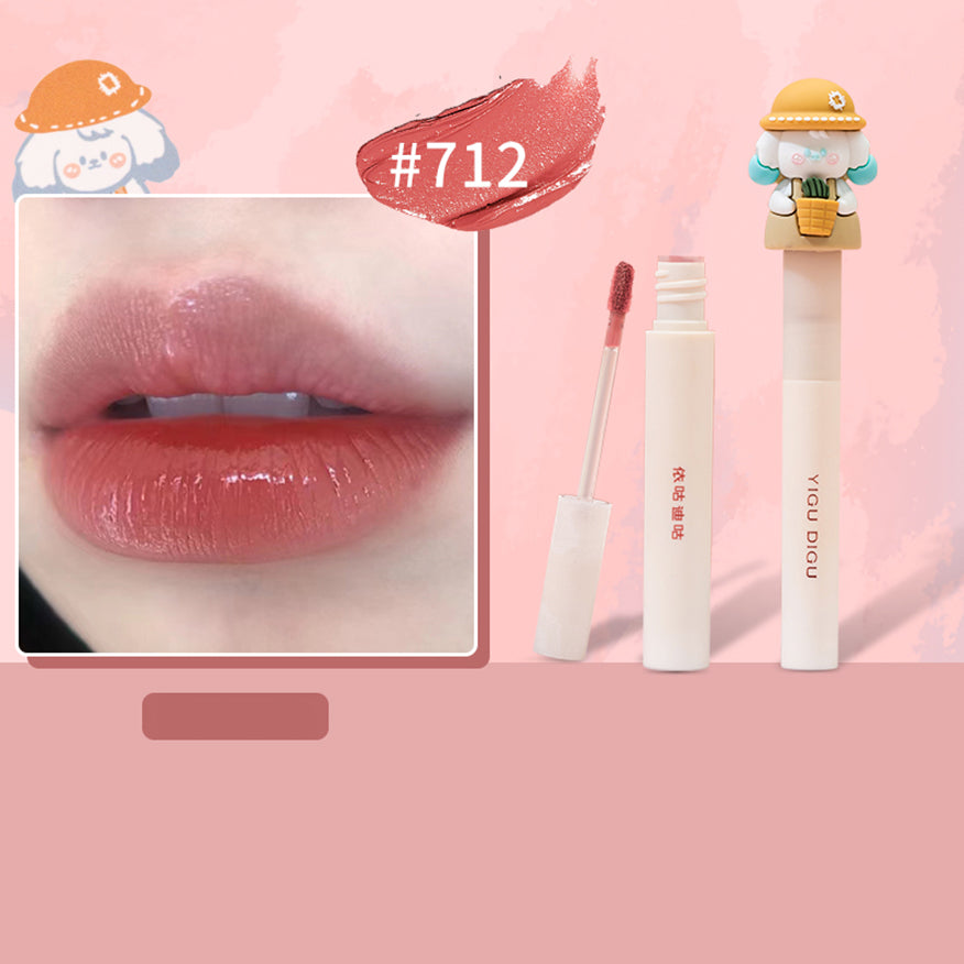 YIGUDIGU Lip Lacquer - Sunset Dreams Collection | Long Lasting Hydrating Lip Gloss with High Shine | Perfect for Date Night, Parties & Everyday Wear