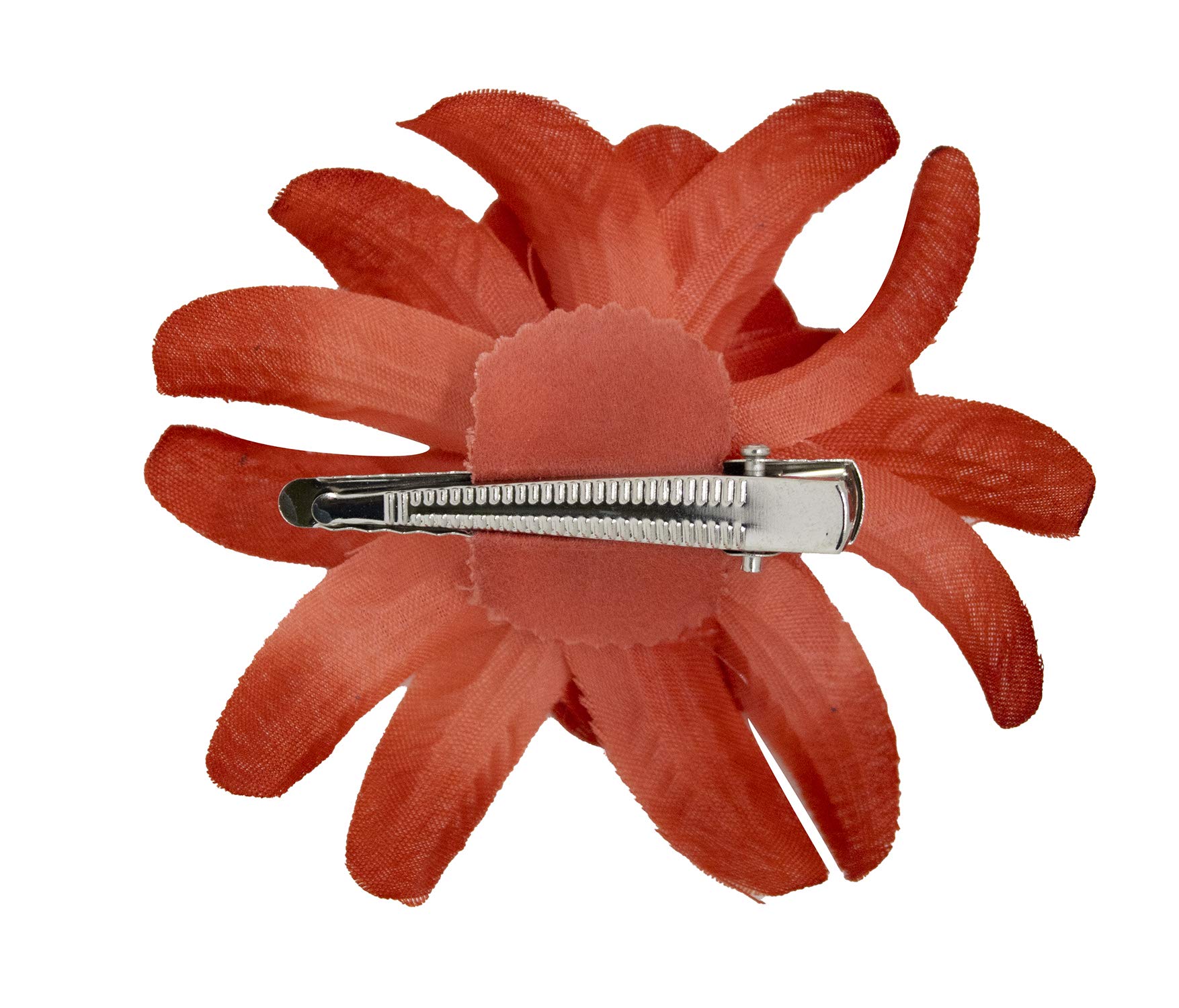 Kabello Flower Hair Clips for Women - 2pc Colorful Hair Accessories for Parties & Weddings