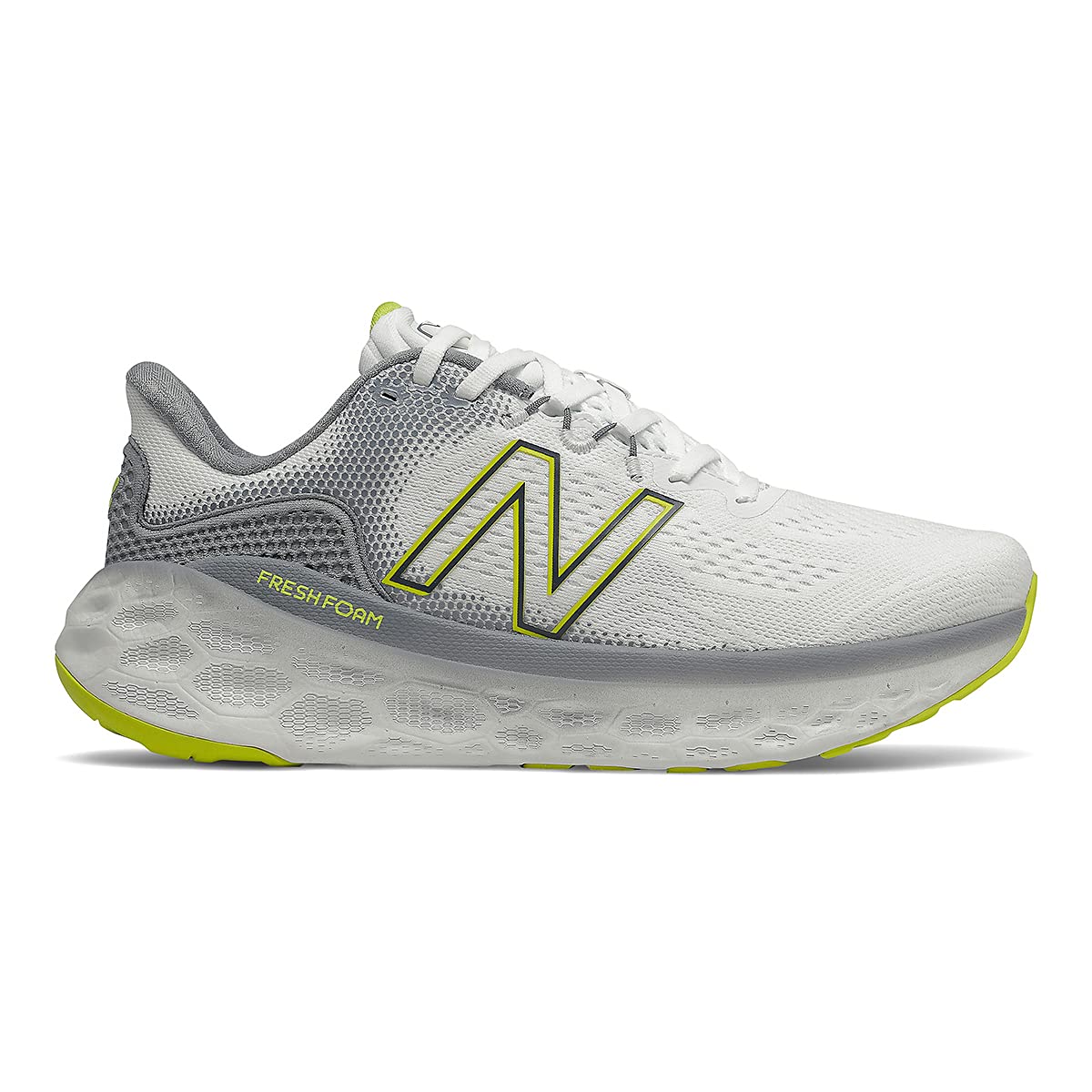 New Balance Men's Fresh Foam More V3 Running Shoes - Lightweight Cushioned Sneakers for Jogging, Gym Workouts & Everyday Wear