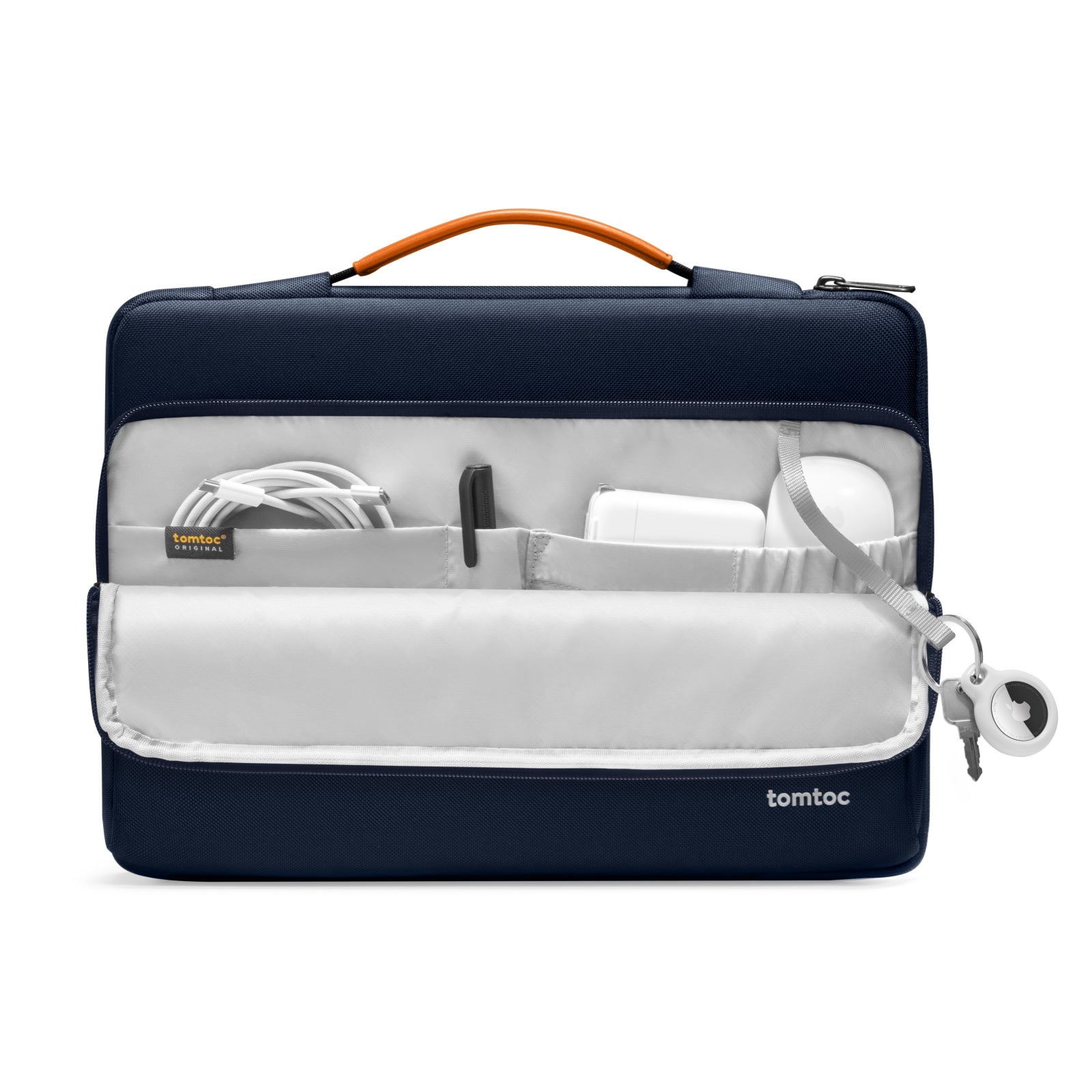 Defender A14 Laptop Briefcase for 14 inch MacBook Pro - Durable Water-Resistant Business Bag with Padded Protection | Perfect for Work, Travel & Commuting
