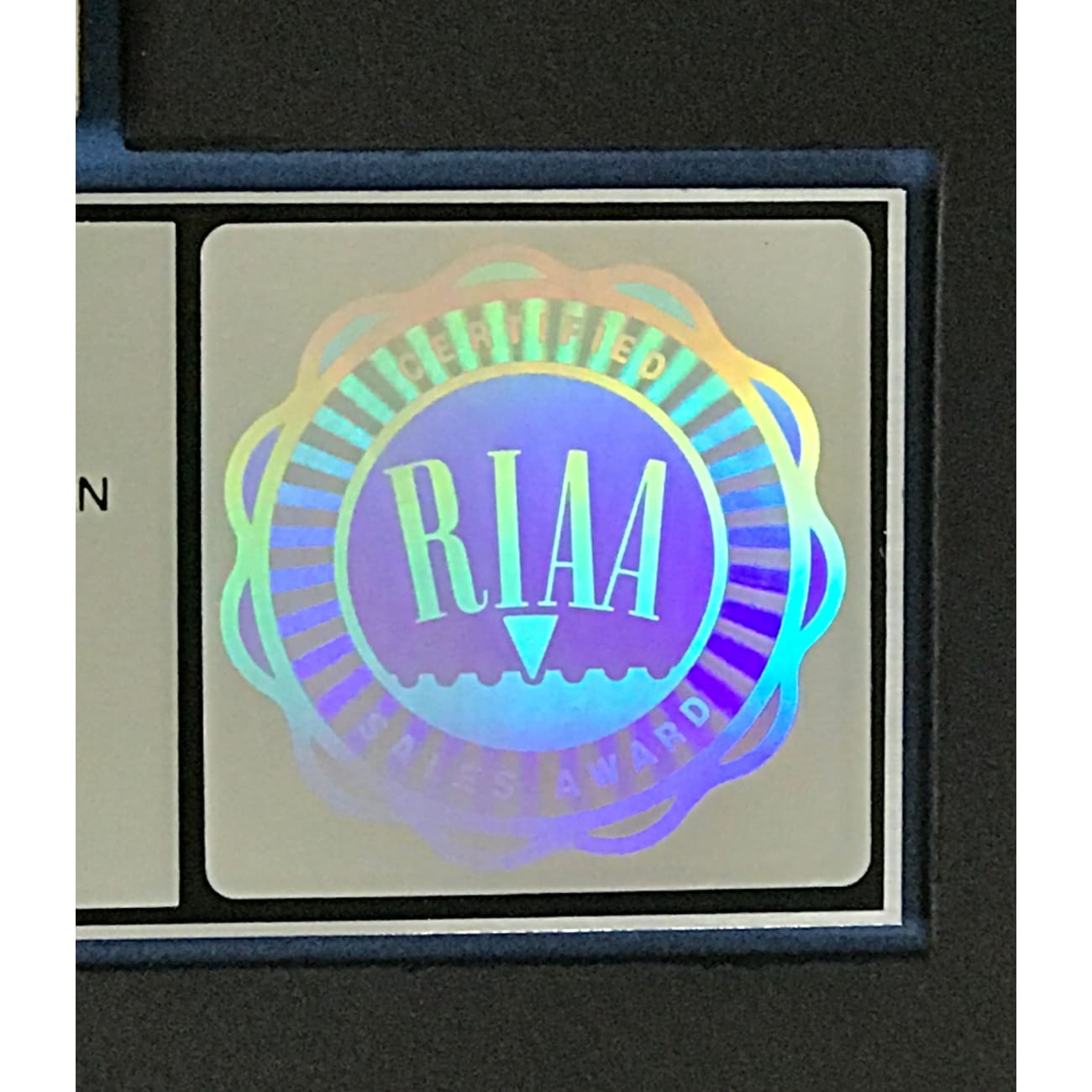 Guns N' Roses G N' R Lies RIAA Certified Platinum Record LP Award - Perfect for Music Collectors, Rock Memorabilia Displays & Hardcore Fan Gifts