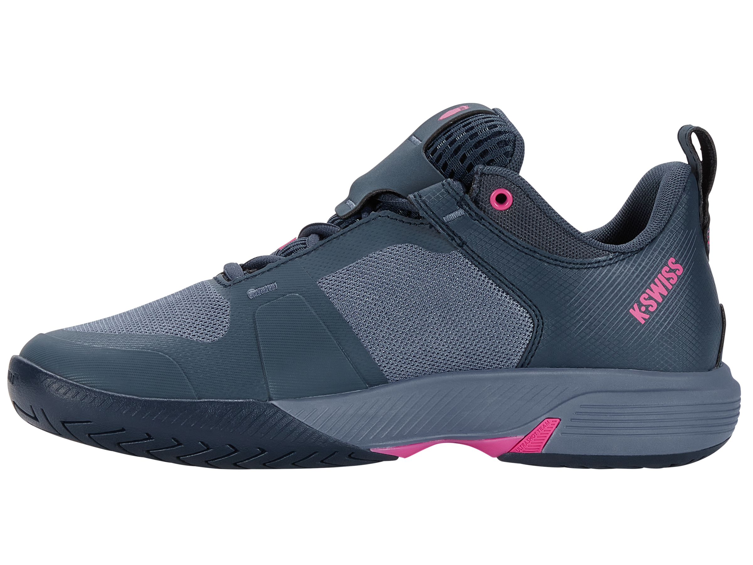 UltraShot Team 97395 478 M Basketball Shoes - Orion Blue, Infinity, Carmine Rose | High-Performance Sneakers for Men | Perfect for Indoor & Outdoor Court Play