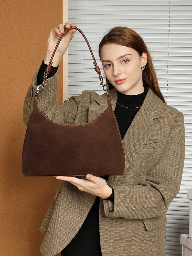 Minimalist Everyday Shoulder Bag for Women - Lightweight Crossbody Purse with Adjustable Strap, Perfect for Work, Travel & Daily Essentials | Fashionable & Functional Accessory