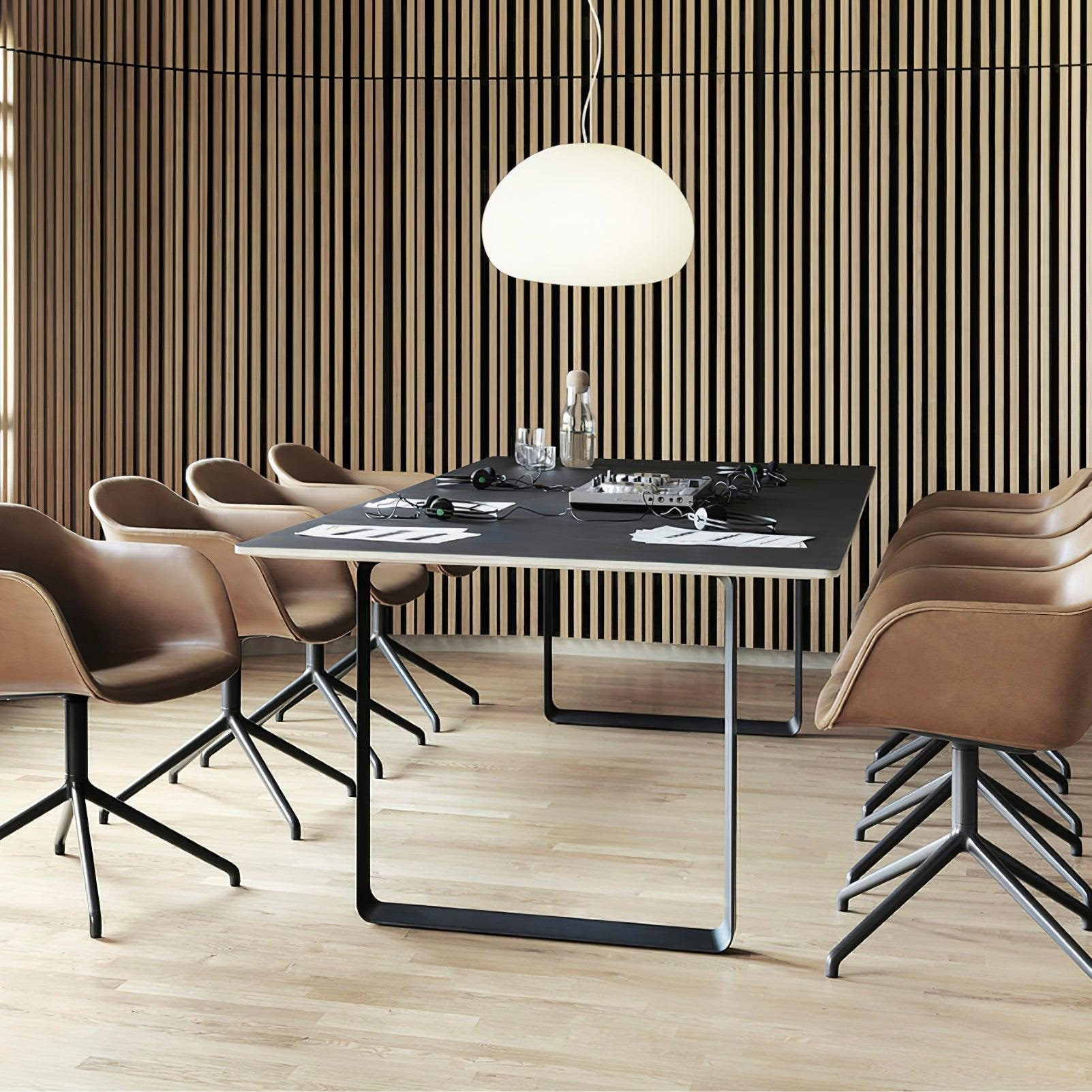 Modern Fluid Pendant Light Fixture - Elegant Dimmable Hanging Chandelier for Kitchen Island, Dining Room & Bedroom Decor