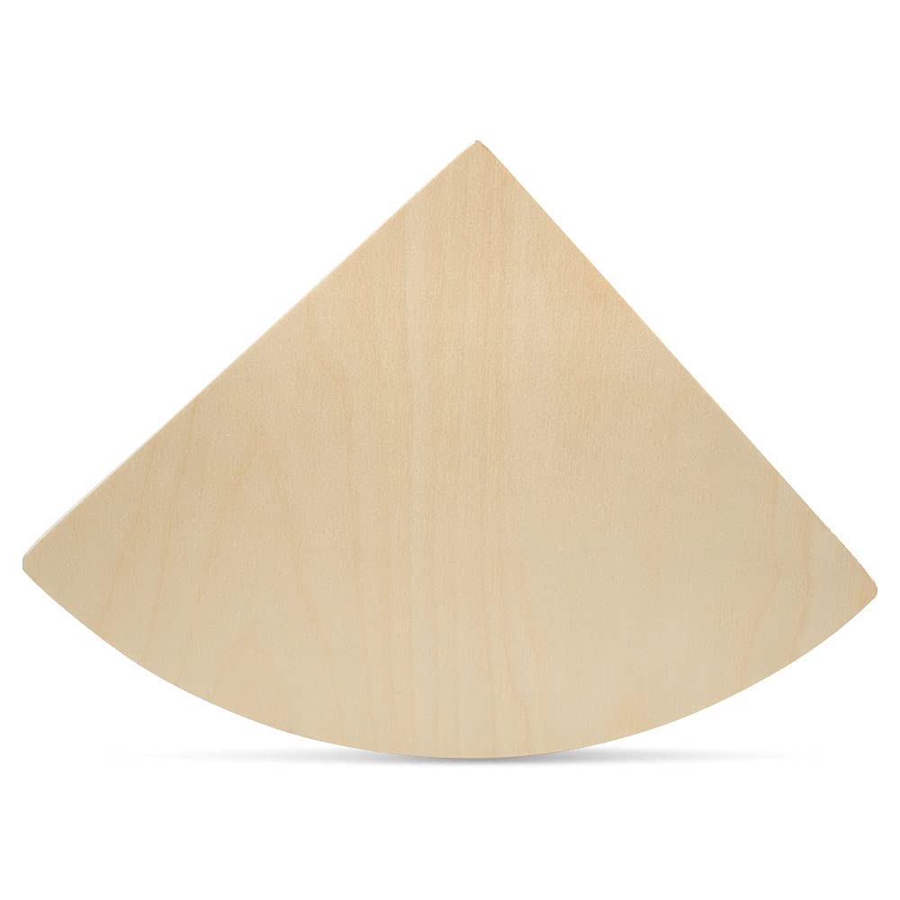 50 Pack Unfinished Wooden Watermelon Slice Cutouts - 12 Inch DIY Craft Wood Shapes for Summer Decor, Party Supplies, Scrapbooking & Home Decoration - Perfect for Kids Crafts, Classroom Projects & DIY Wall Art by Woodpeckers