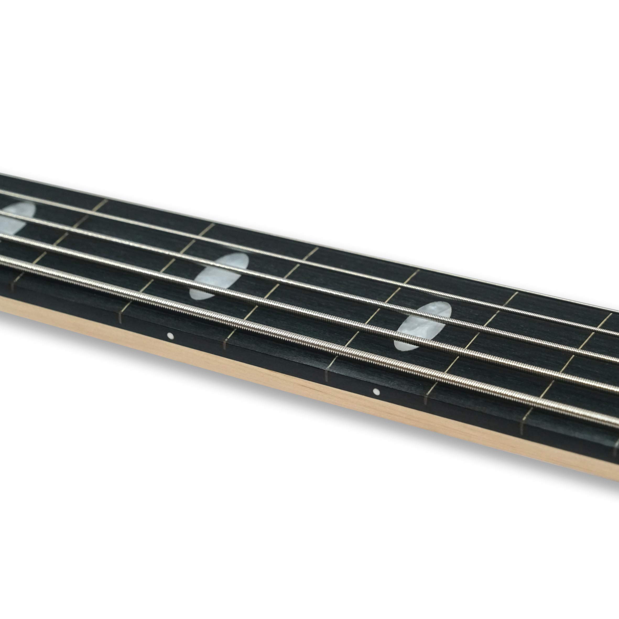 5-String Fretless Electric Bass Guitar - Millettia Laurentii & Okoume Body - Perfect for Jazz, Funk & Studio Recording