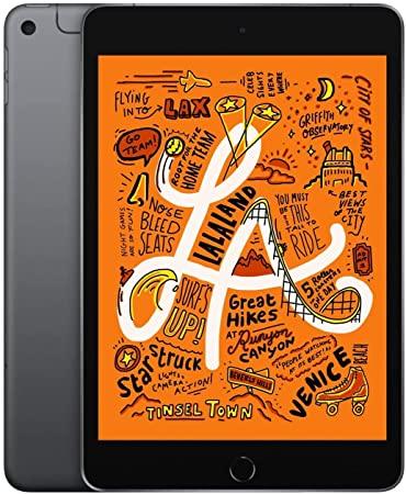 Apple iPad Mini 5 (2019) 7.9-inch Retina Display, A12 Bionic Chip, 64GB/256GB, WiFi/Cellular - Perfect for Travel, Work & Entertainment